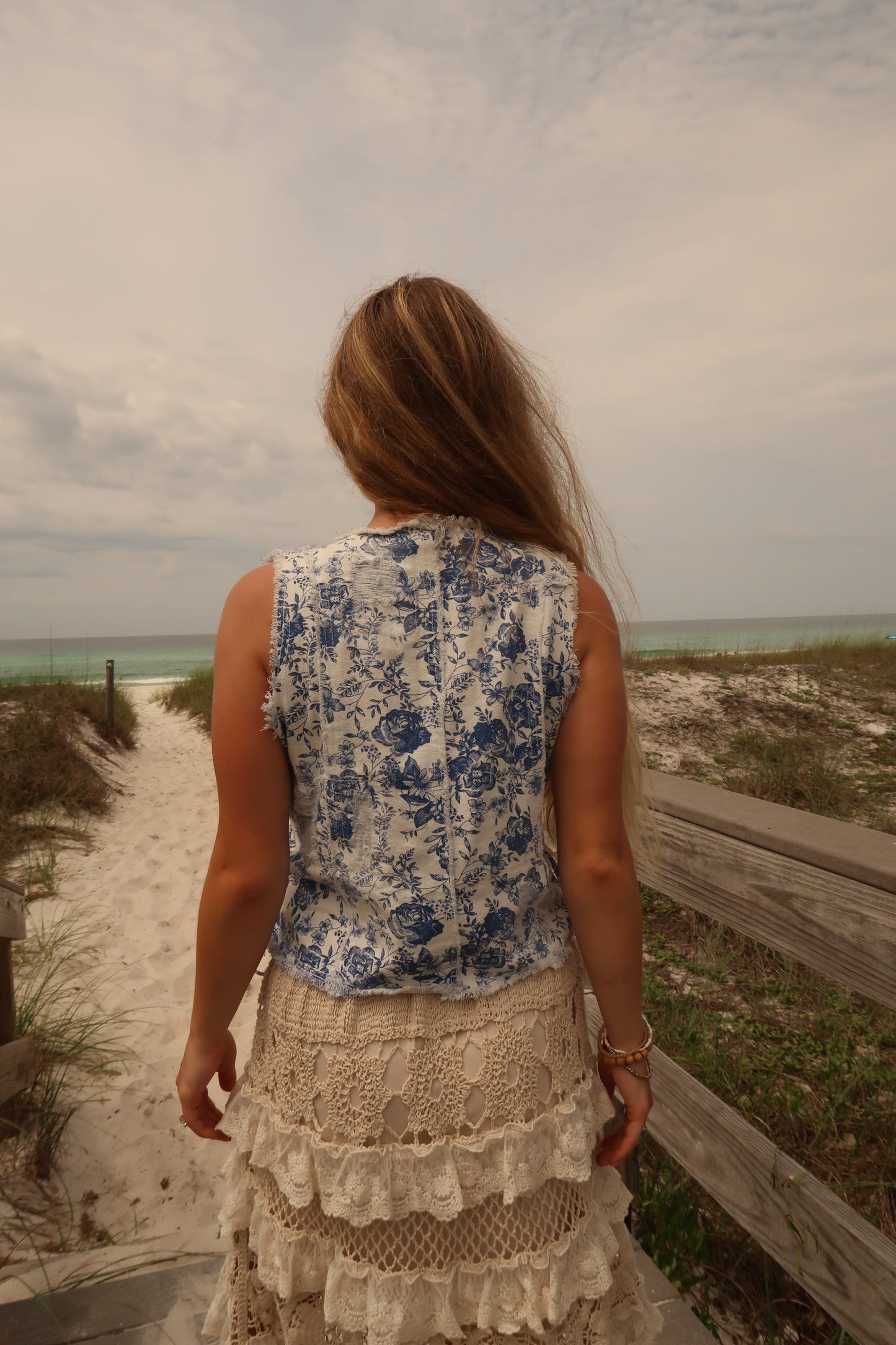 Salt & Blossom Vest