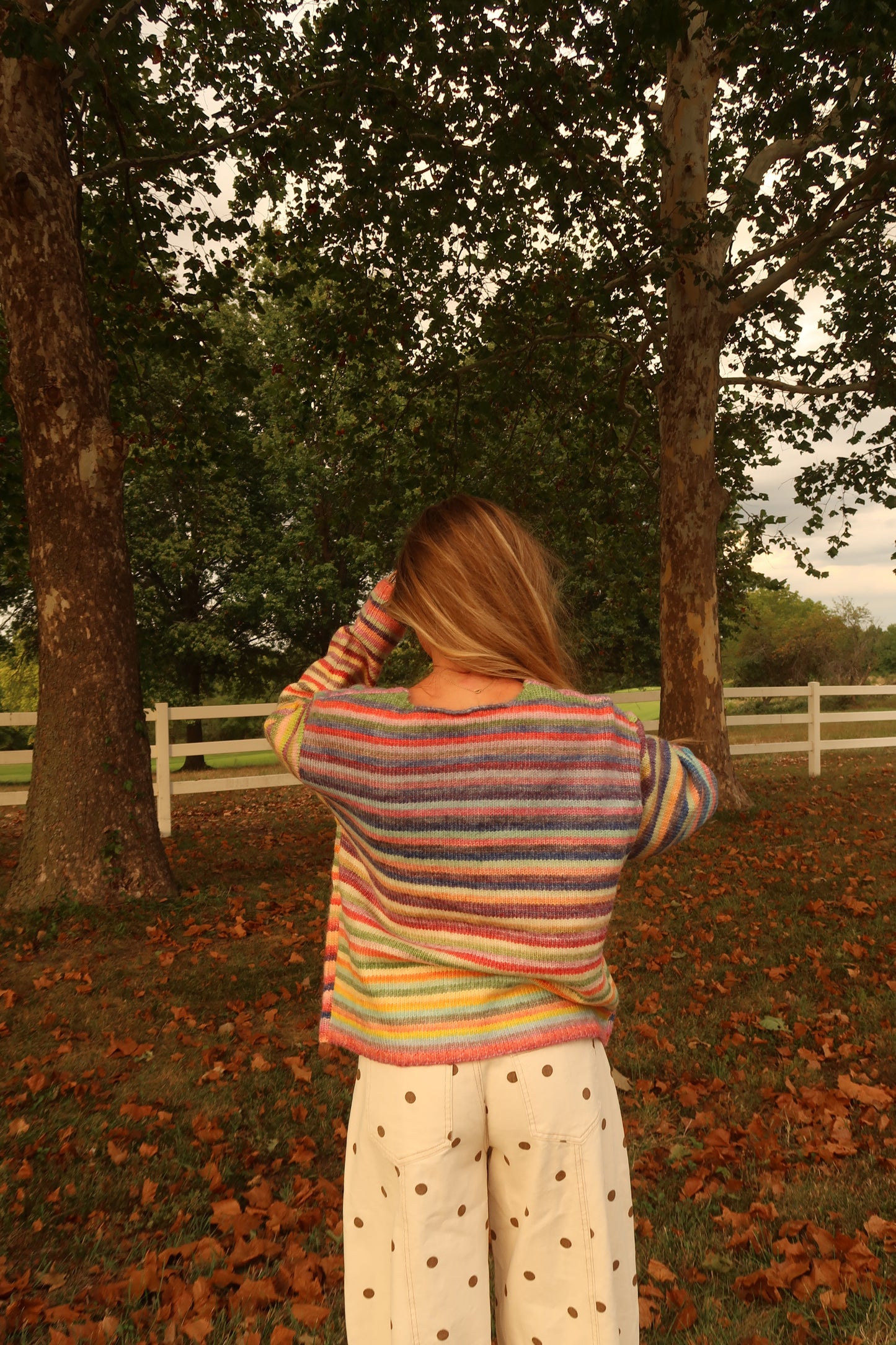 Crisp Air Stripe Sweater