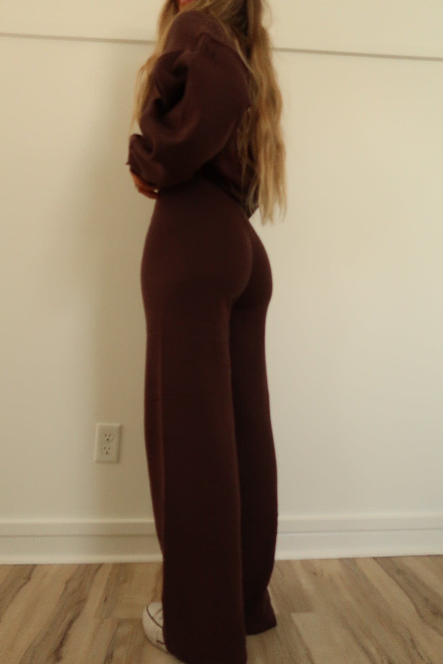 Cozy Brown Sweater Set