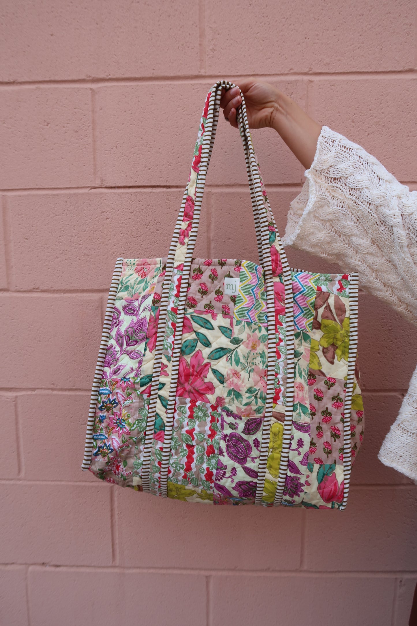 Kathy Quilted Tote Bag