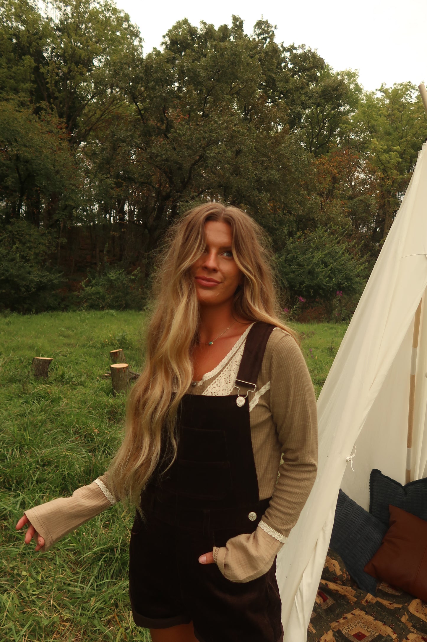 Olive Trail Long Sleeve