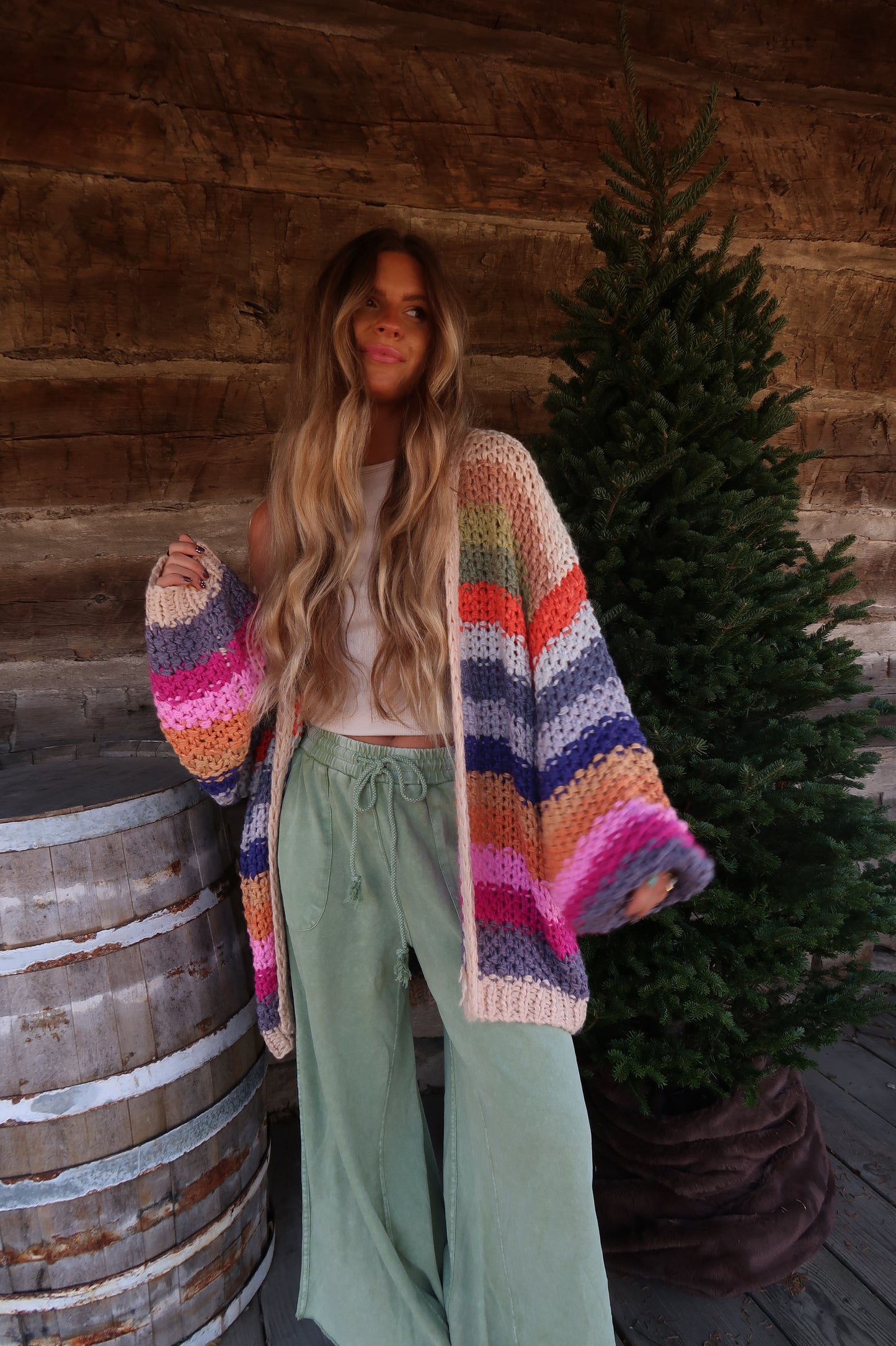 Crayola Stripe Cardi