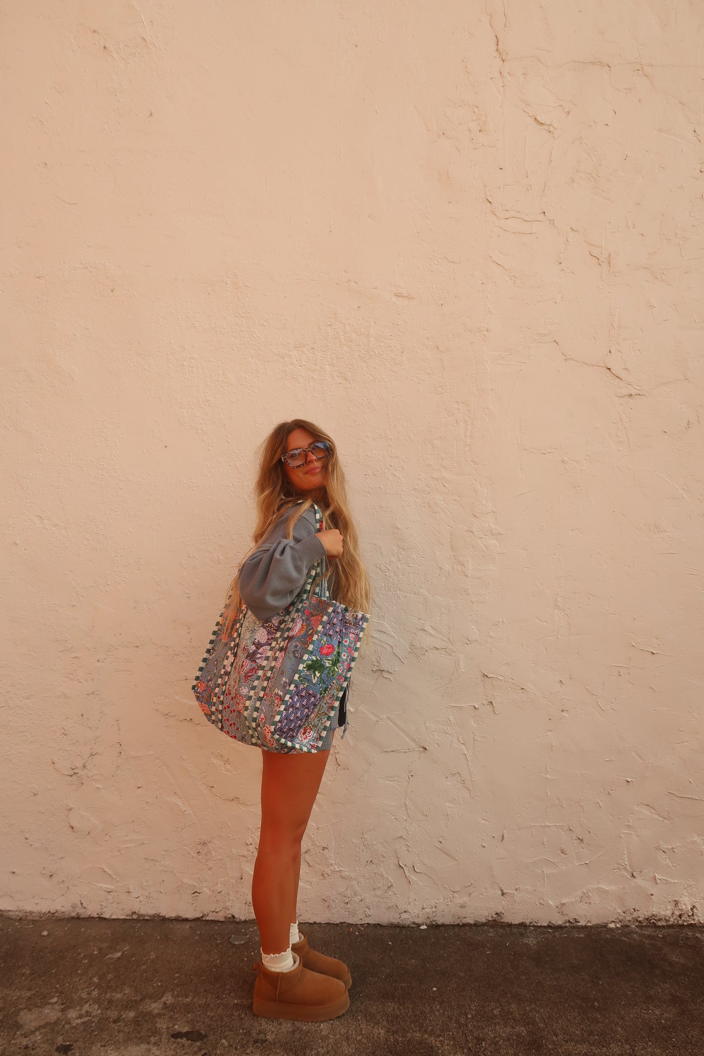 Loretta Quilted Tote Bag