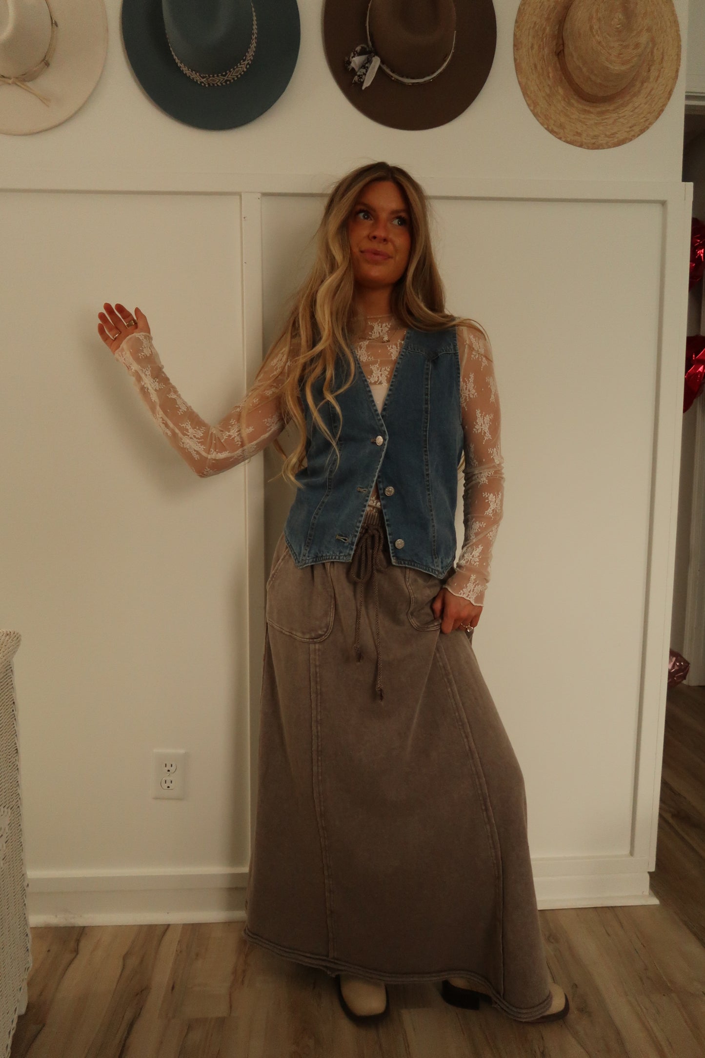 Westie Denim Vest