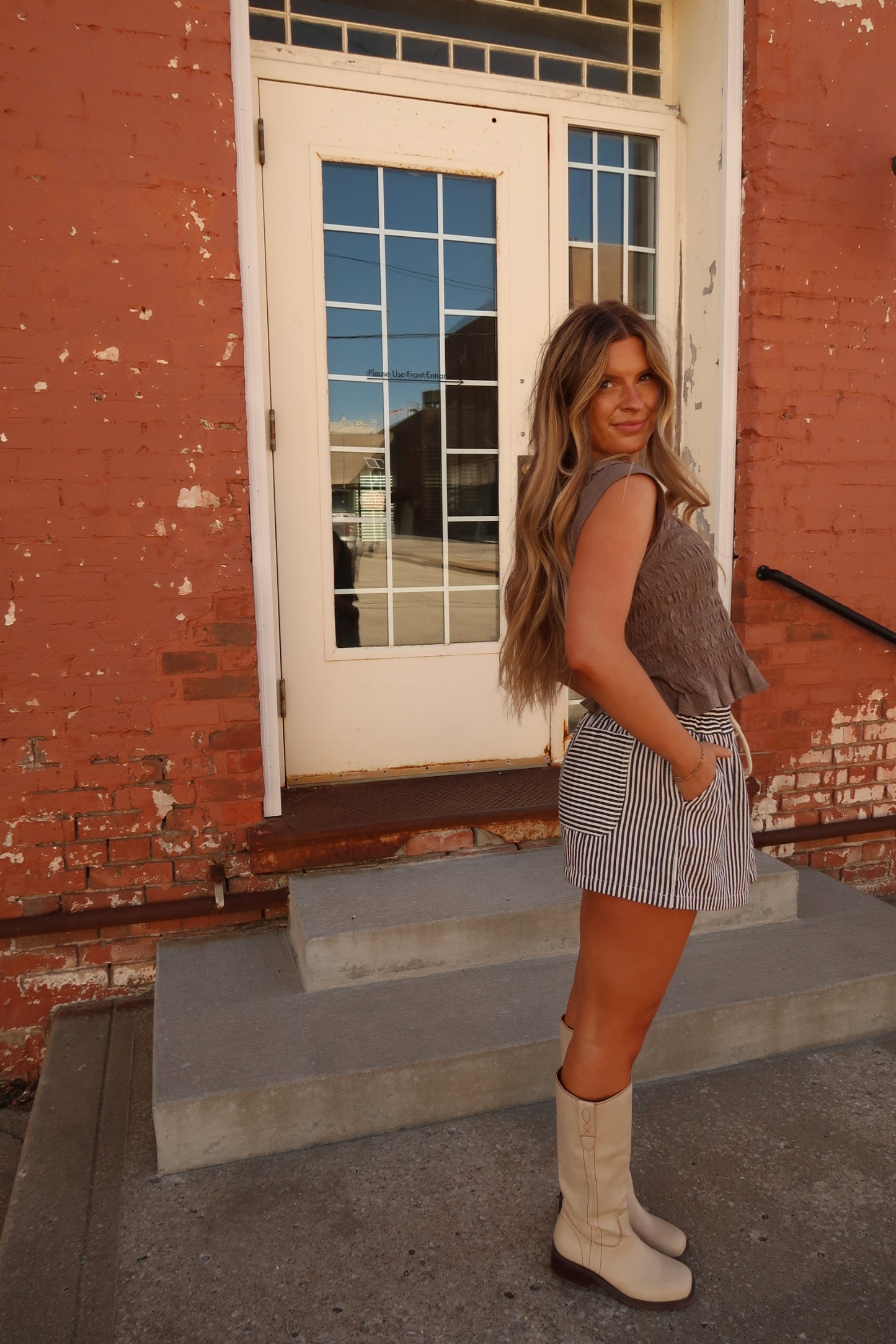 Warmer Days Smocked Tee