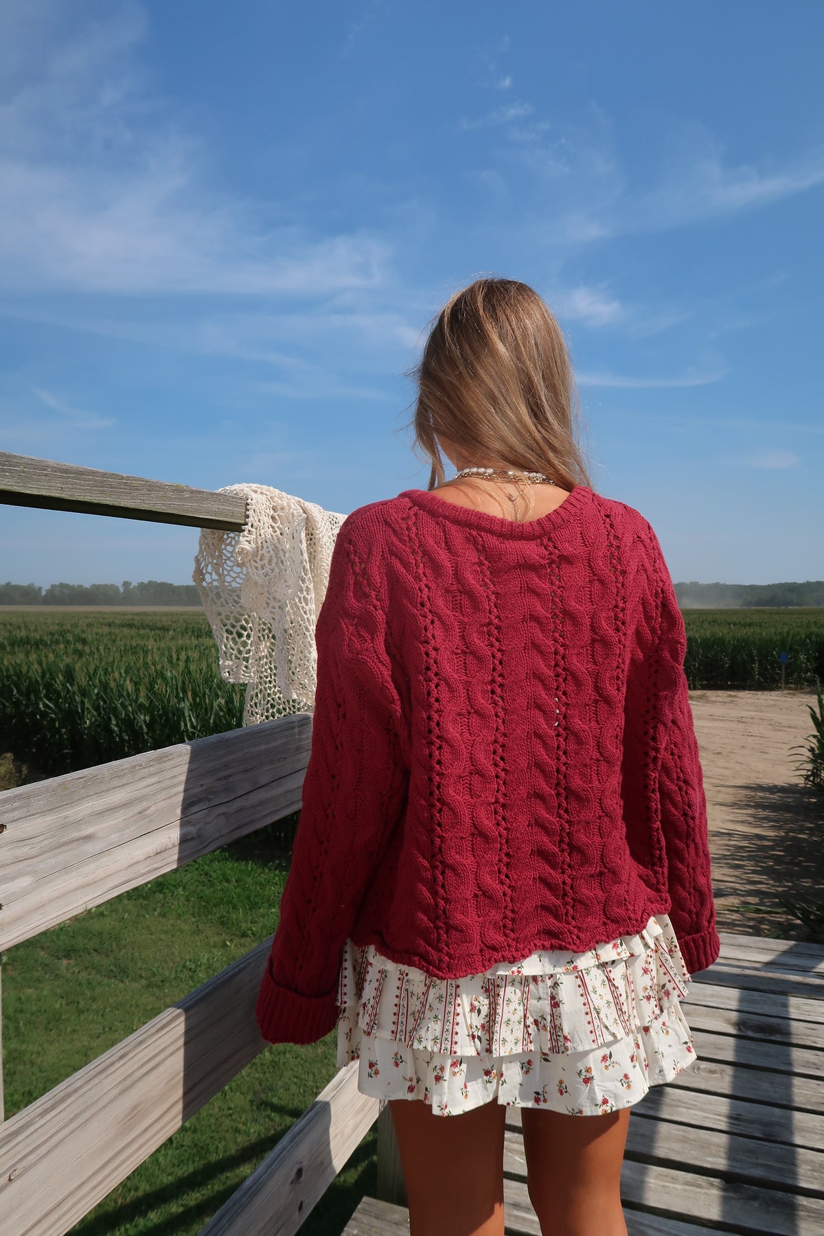 Blackberry Jam Knit Sweater