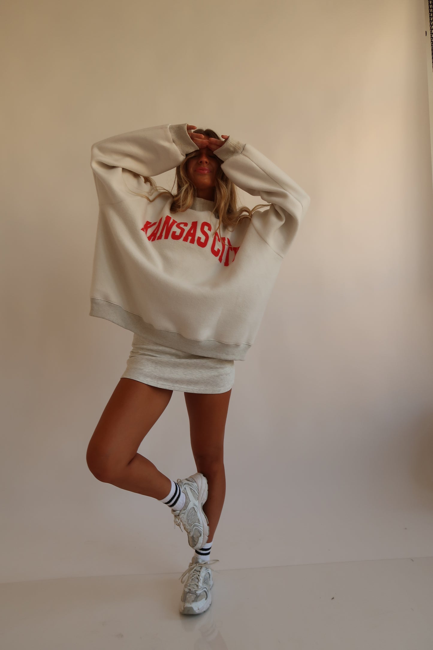 Heather Grey Skort