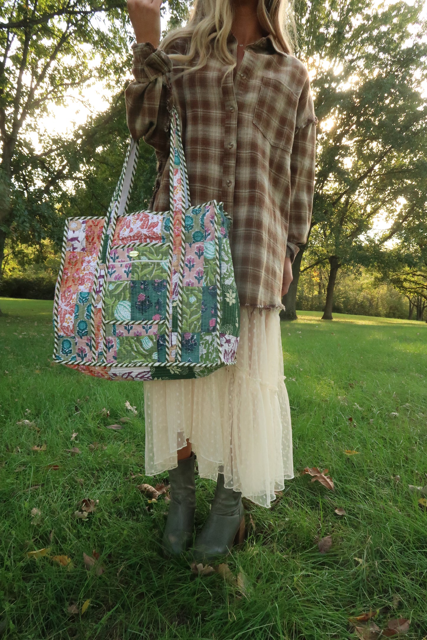 Hattie Quilted Dote Bag
