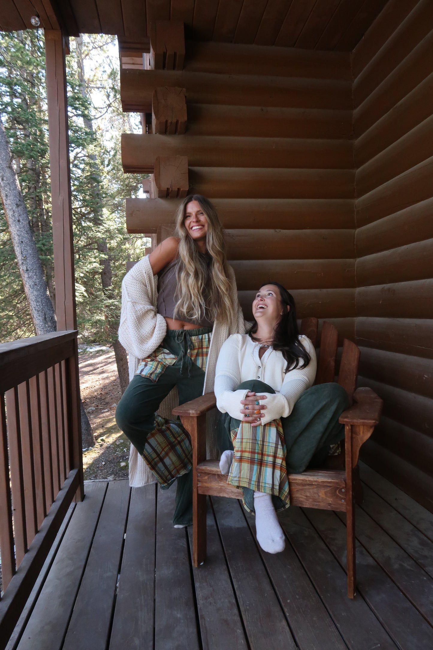 Into the Woods Plaid Pant