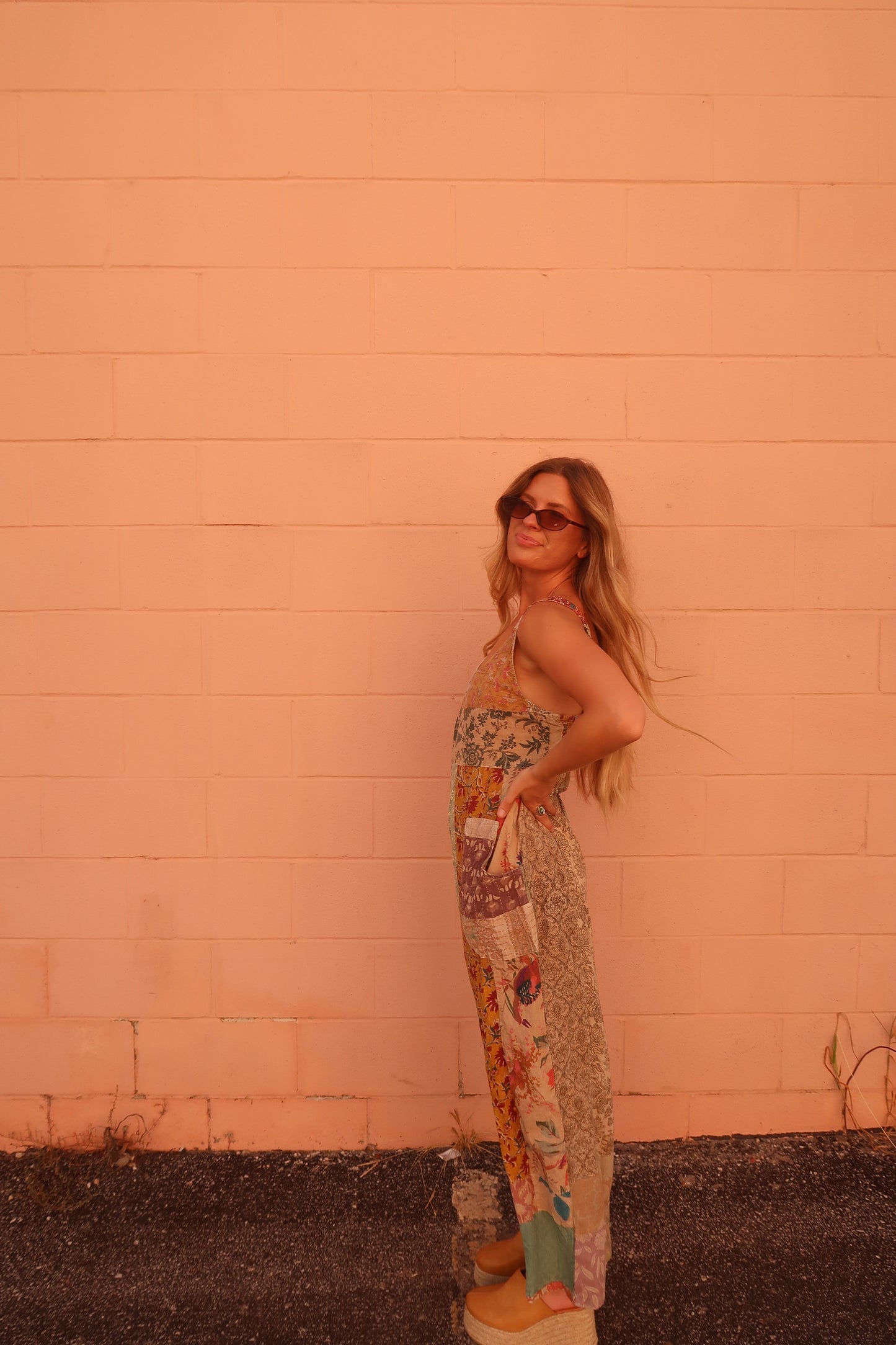 Riley Patchwork Jumpsuit
