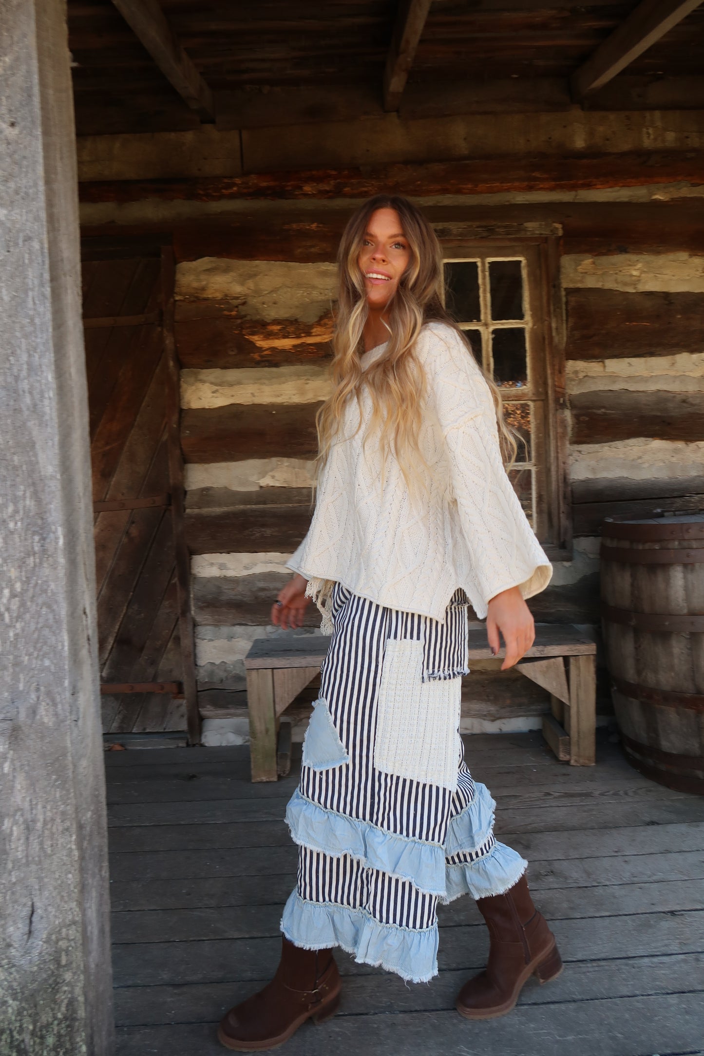 Cream Dream Cable Knit Sweater