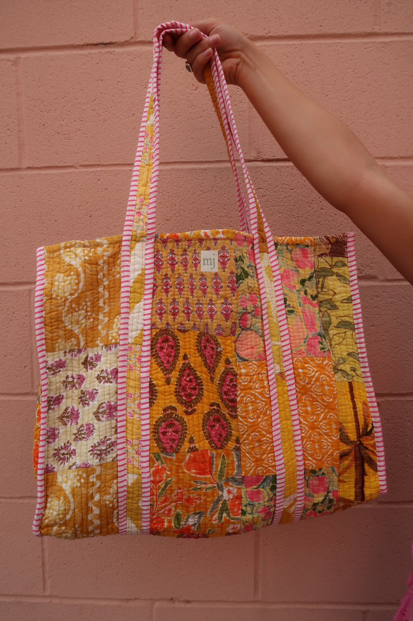 Goldie Quilted Tote Bag