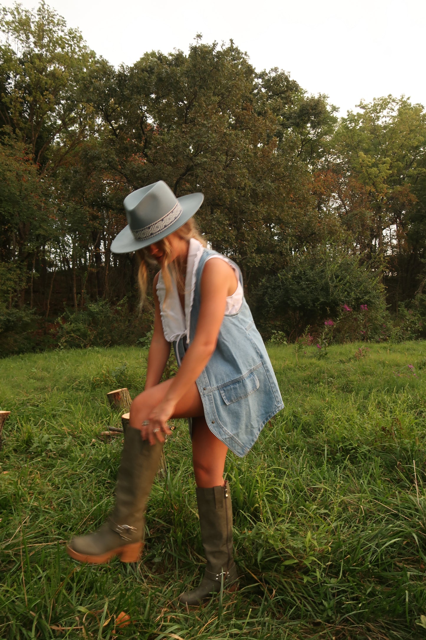 Blue Ridge Denim Vest