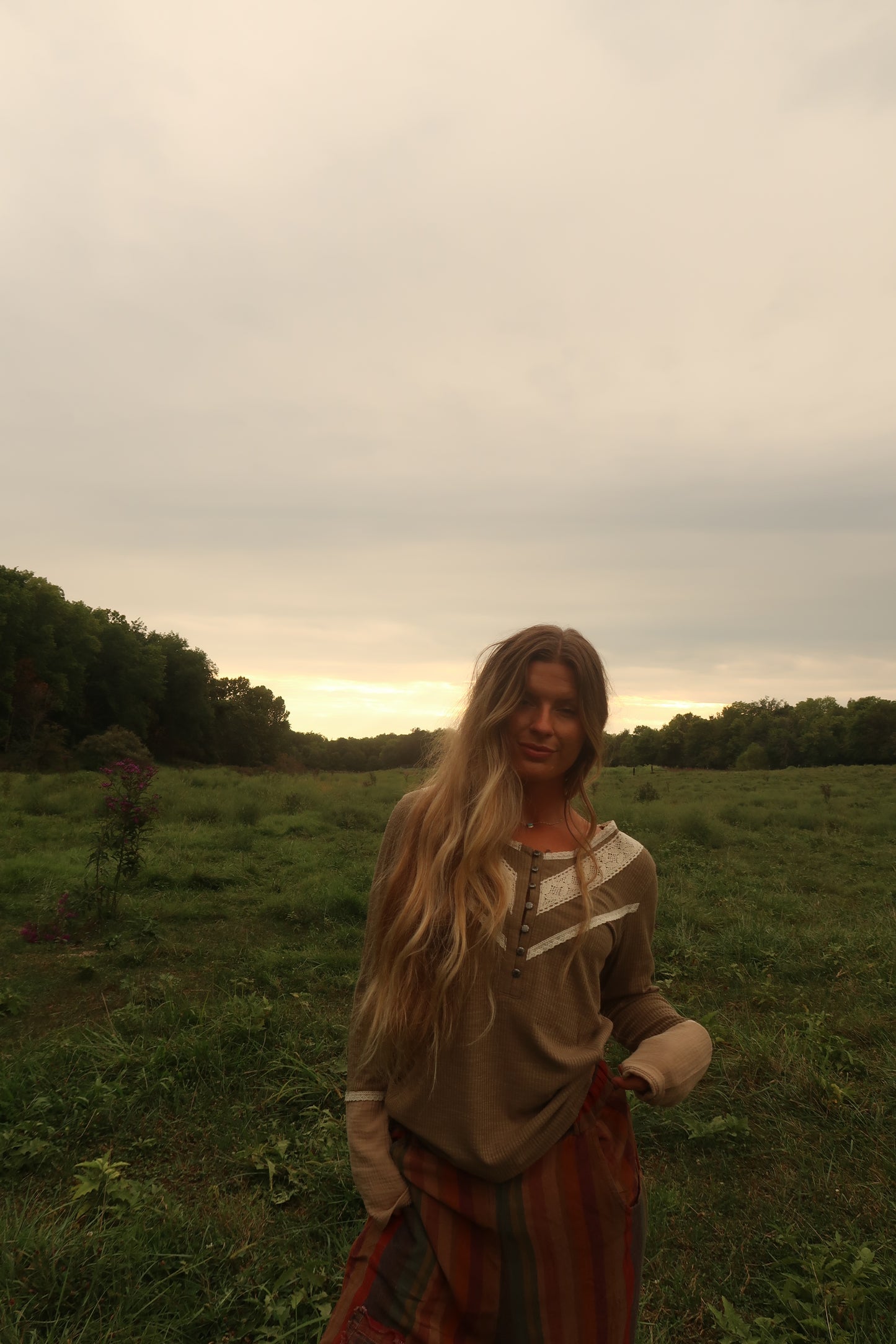 Olive Trail Long Sleeve
