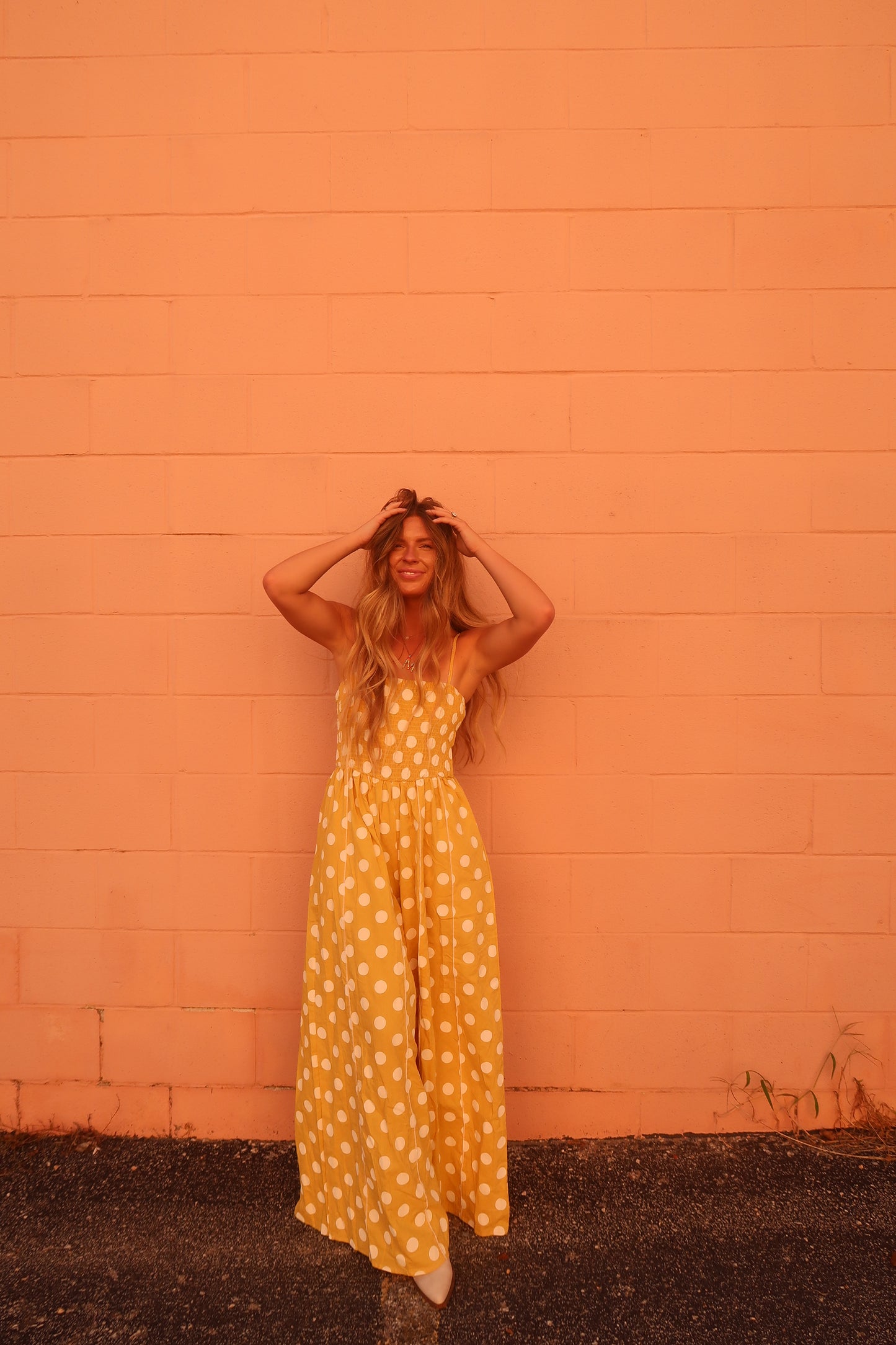 Yellow Dot Jumper