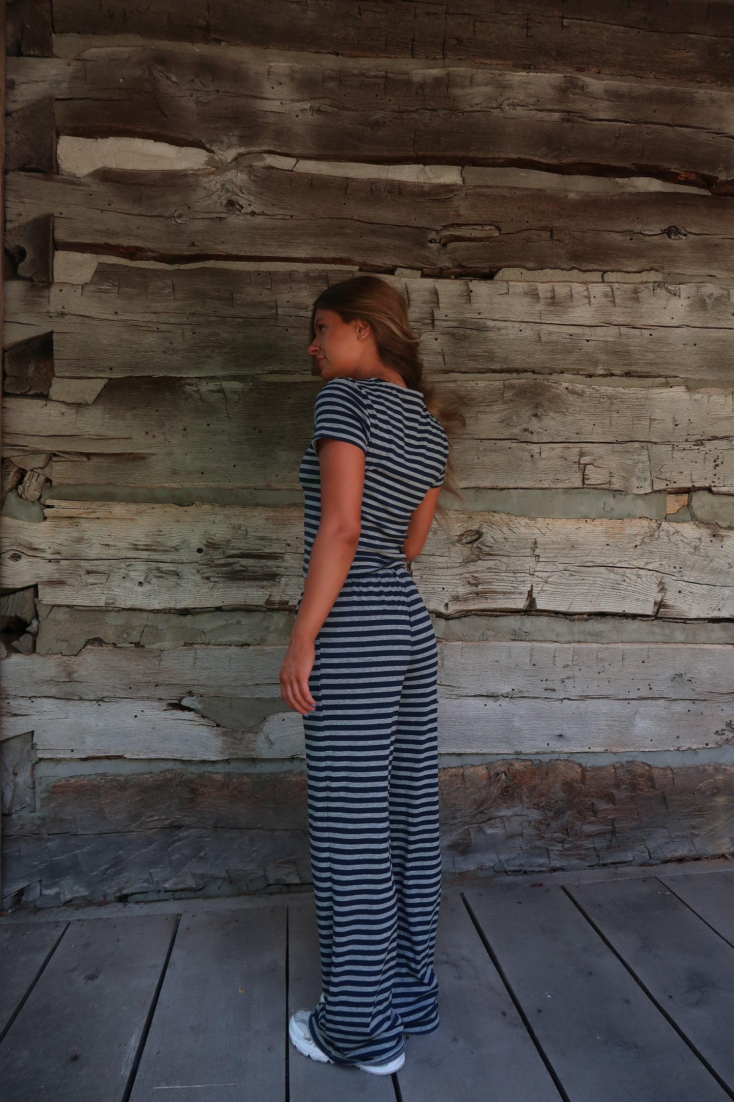Midnight Stripe Set