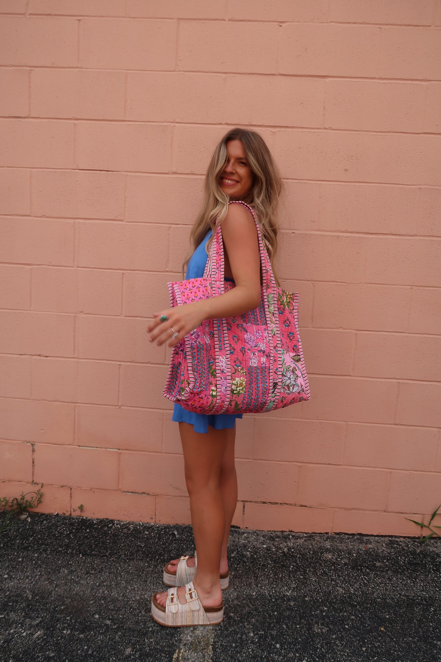 Piper Quilted Tote Bag