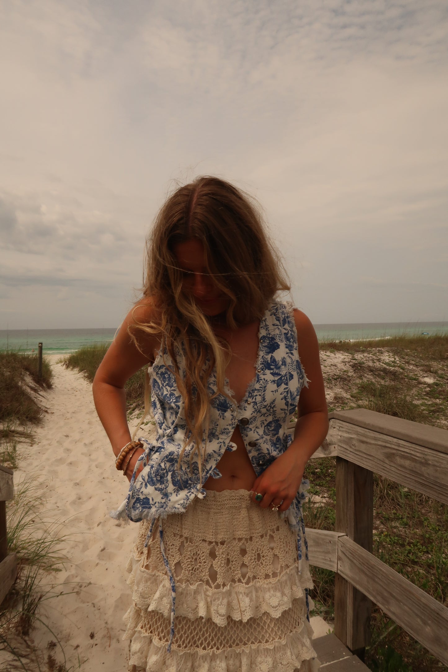 Salt & Blossom Vest