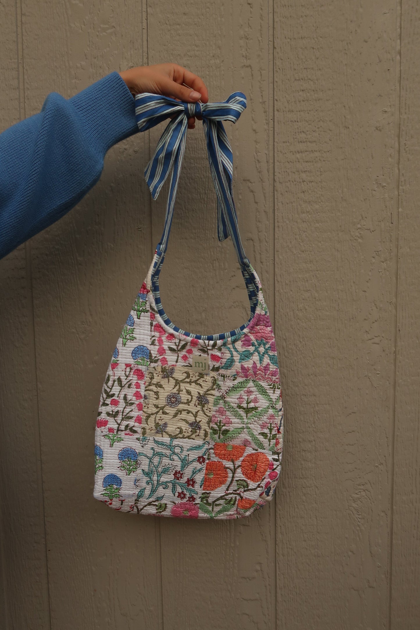 Lenny Quilted Bow Purse