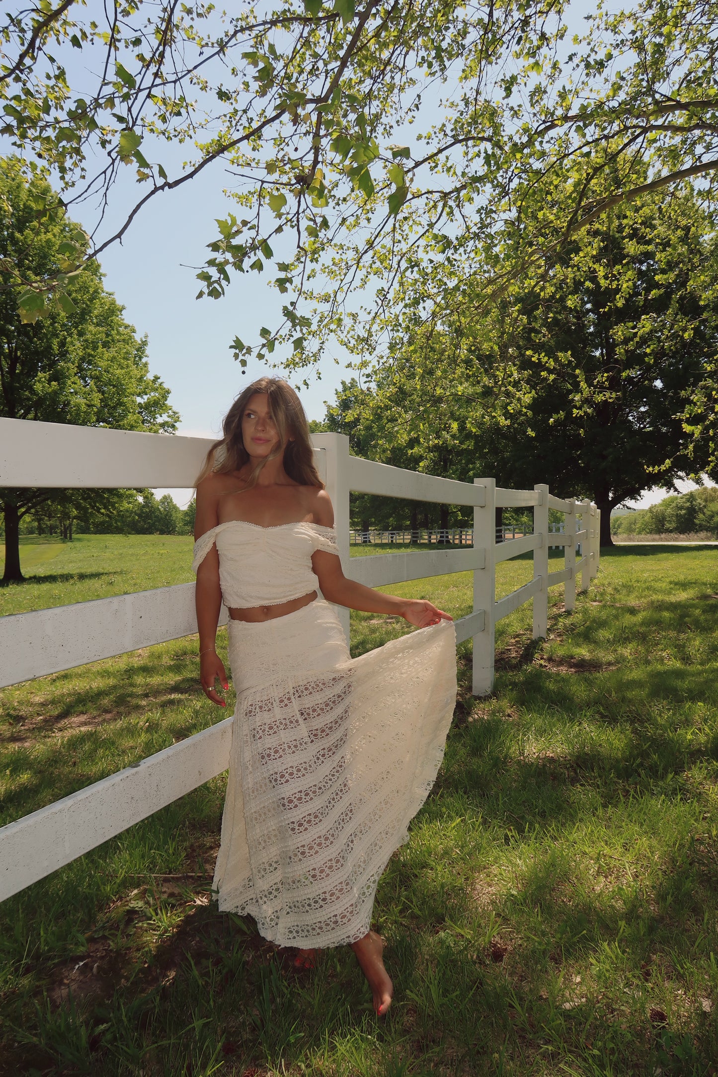 Cream Keepsake Top