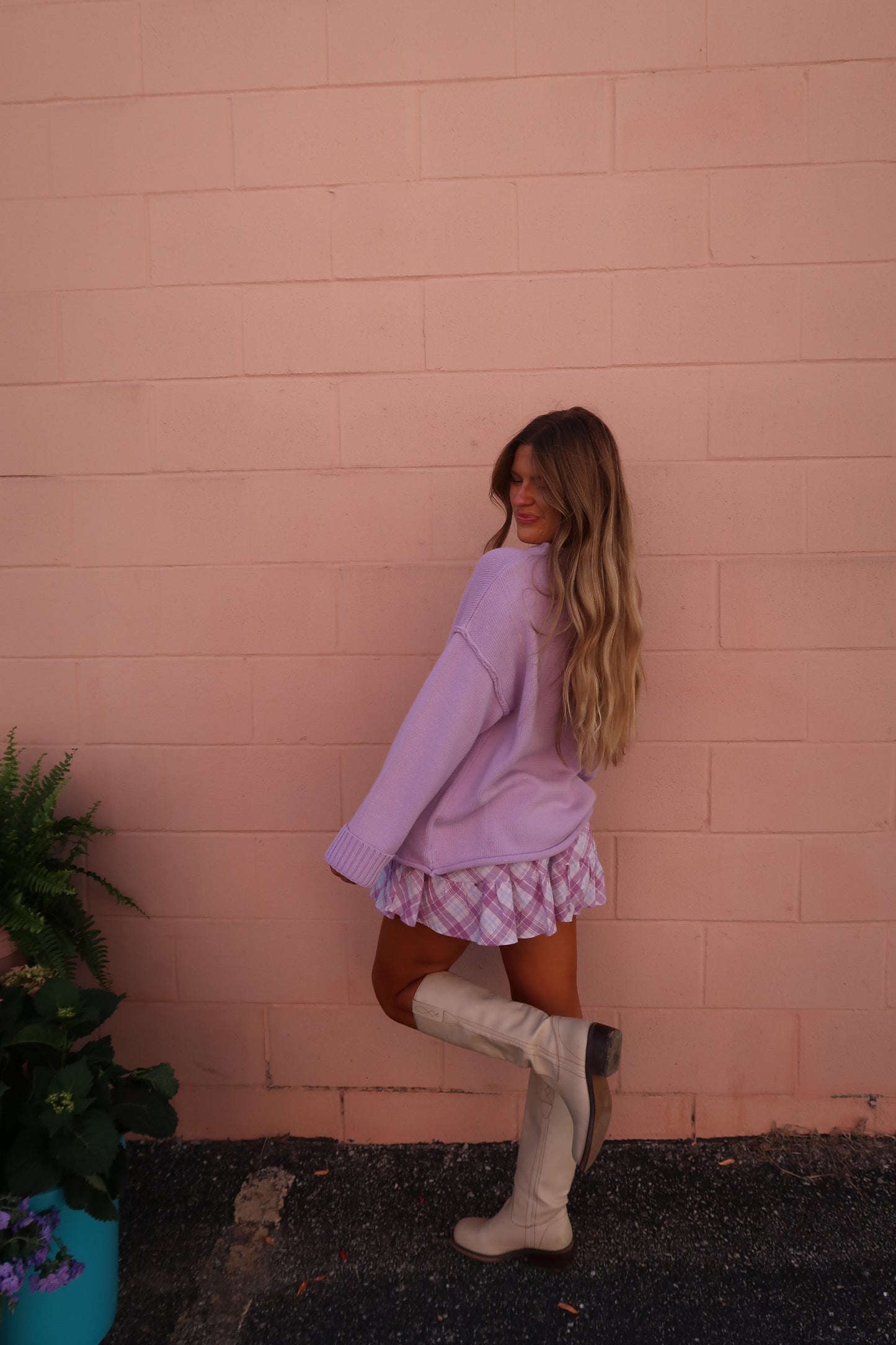 Lavender Sweater