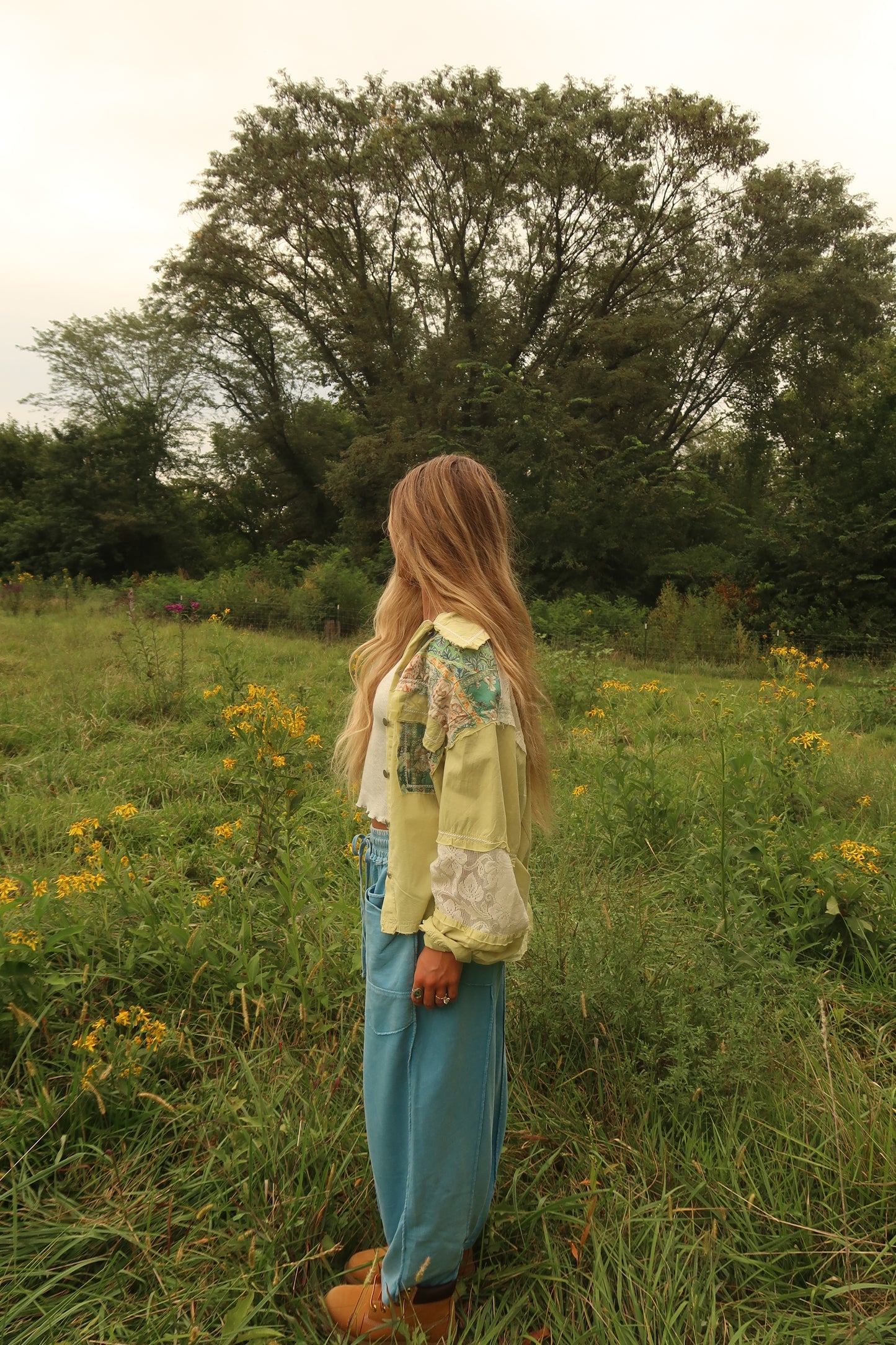 Meadow Glow Patchwork Jacket
