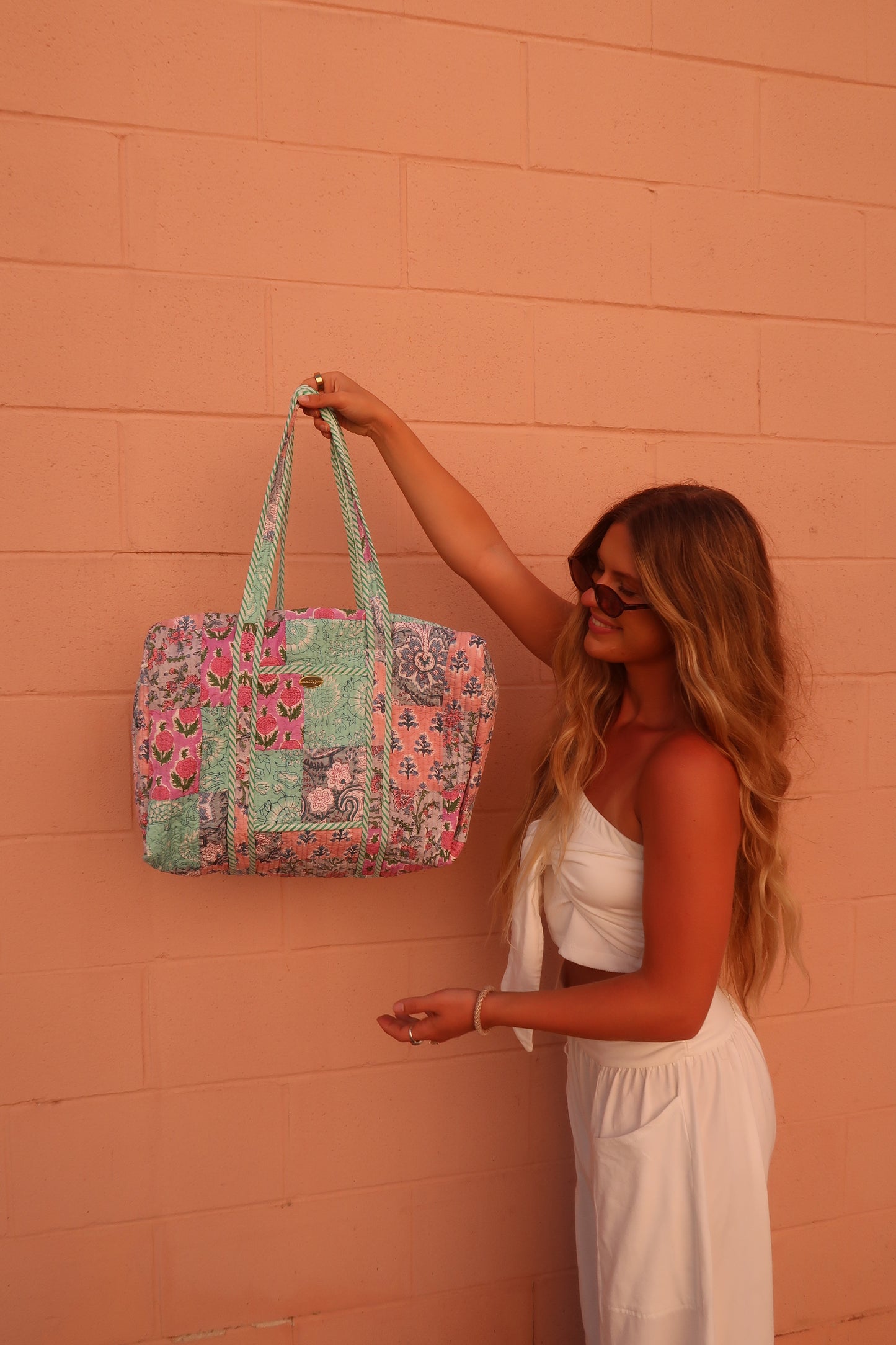 Junie Quilted Duffle Bag