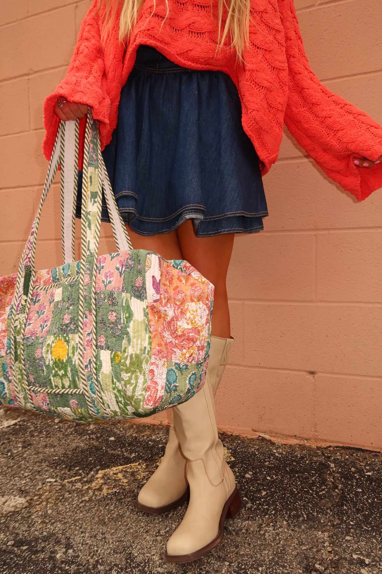 Hattie Quilted Duffle Bag