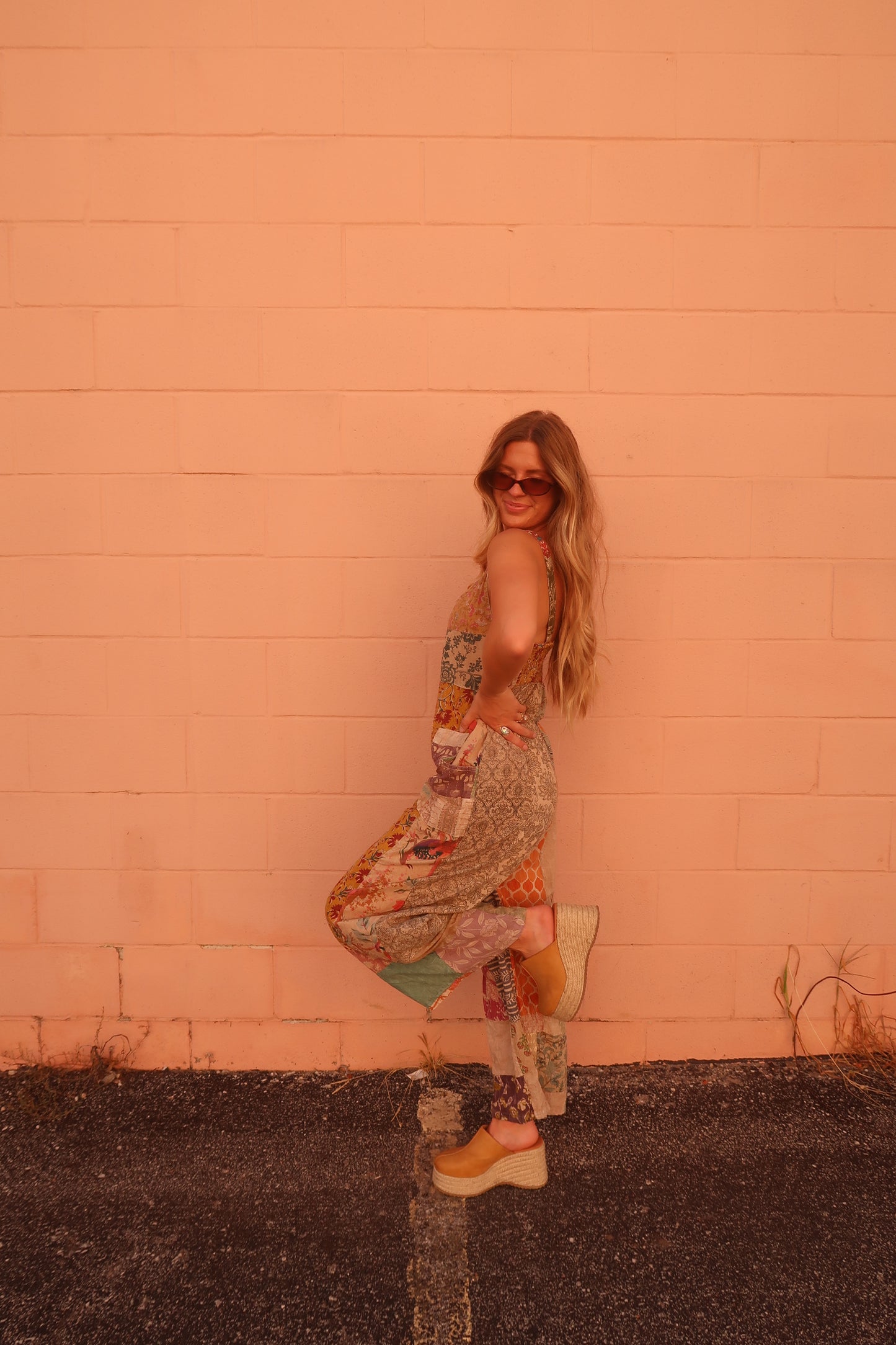 Riley Patchwork Jumpsuit