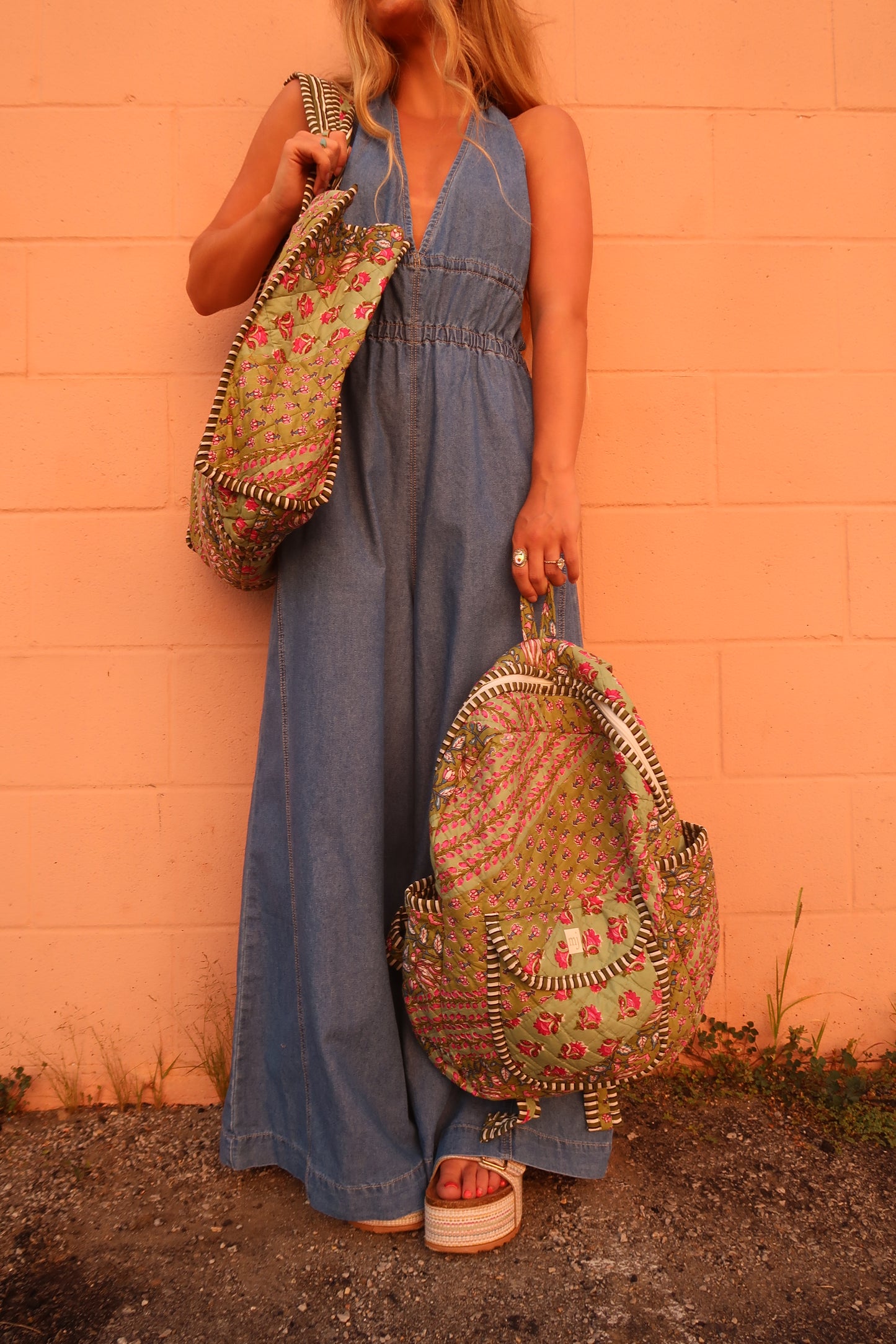 Gwen Quilted Backpack