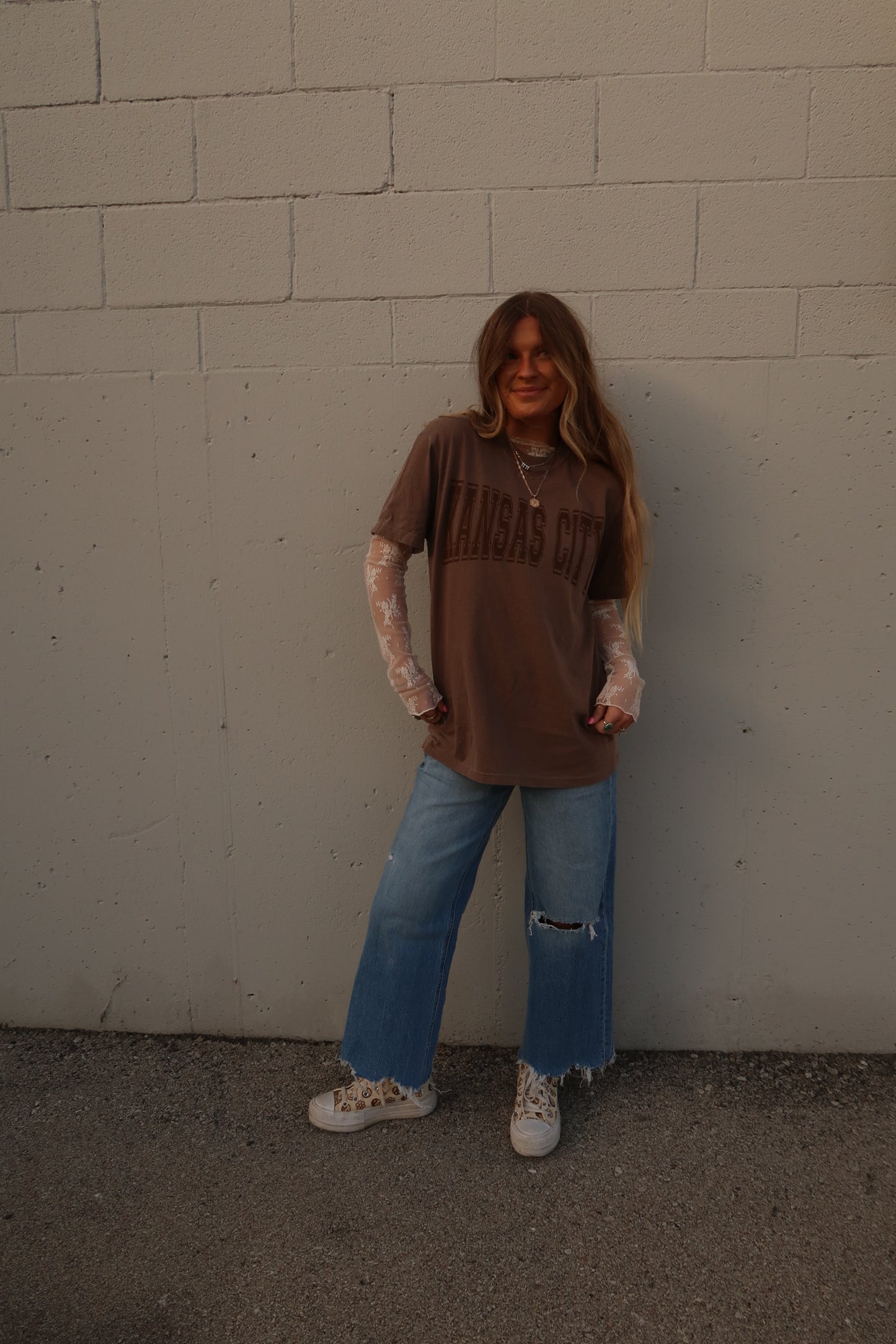 Brown Kansas City Tee