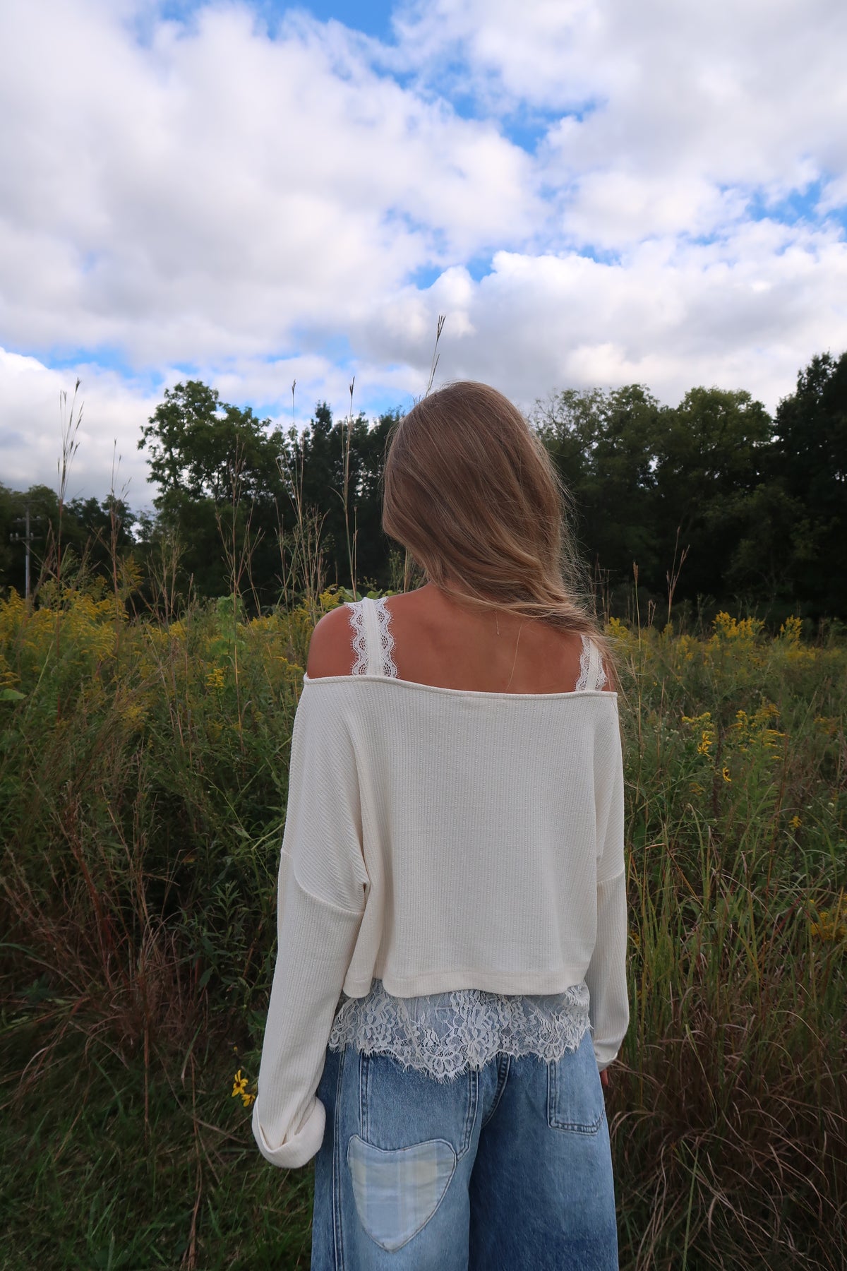 Morning Light Layered Off the Shldr Top