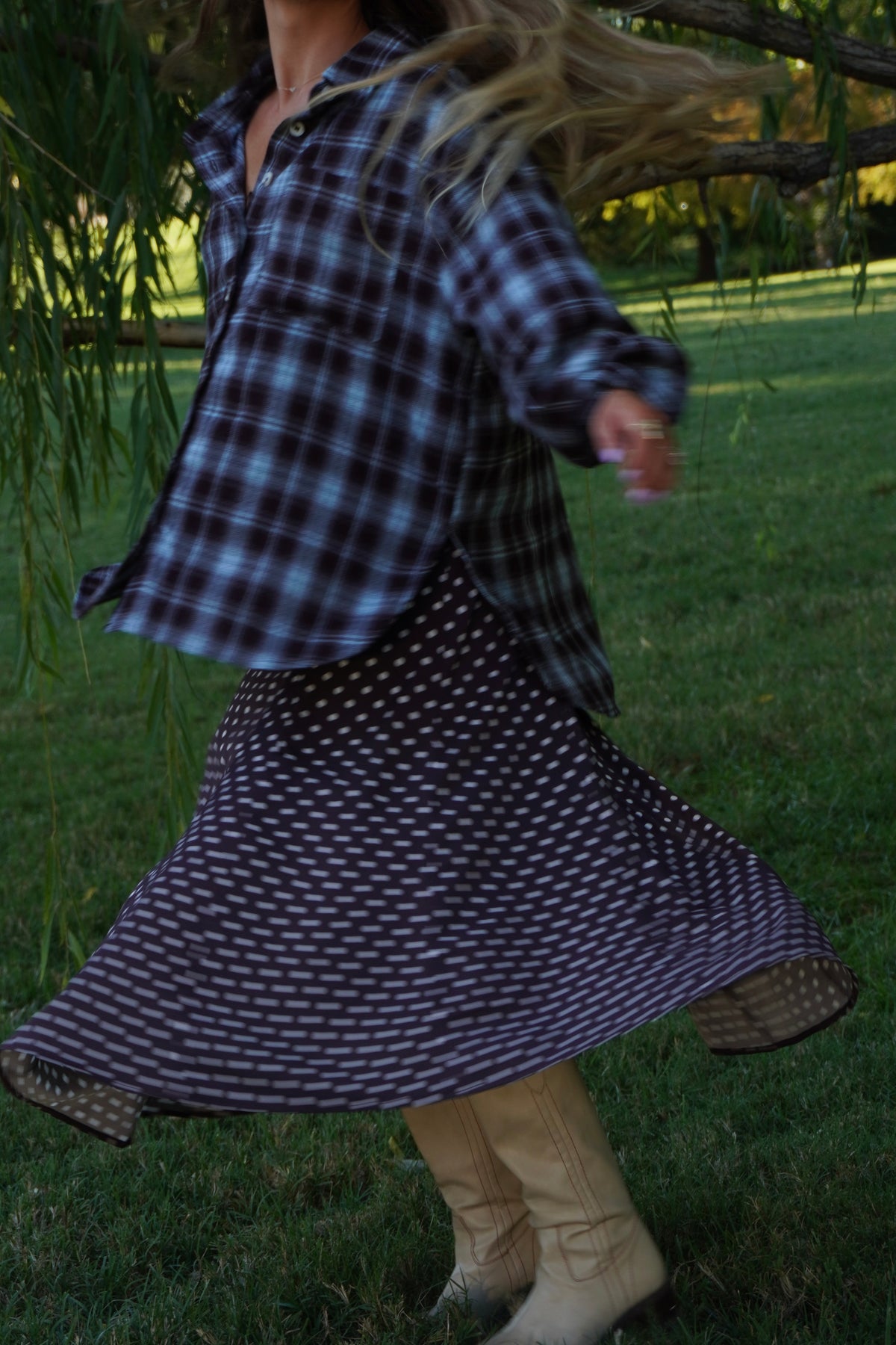 Coffee Run Oversized Flannel