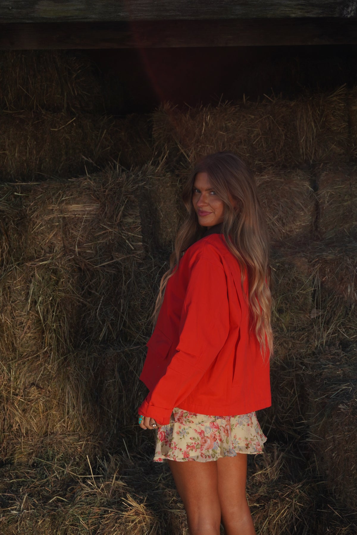 Candy Apple Barn Jacket