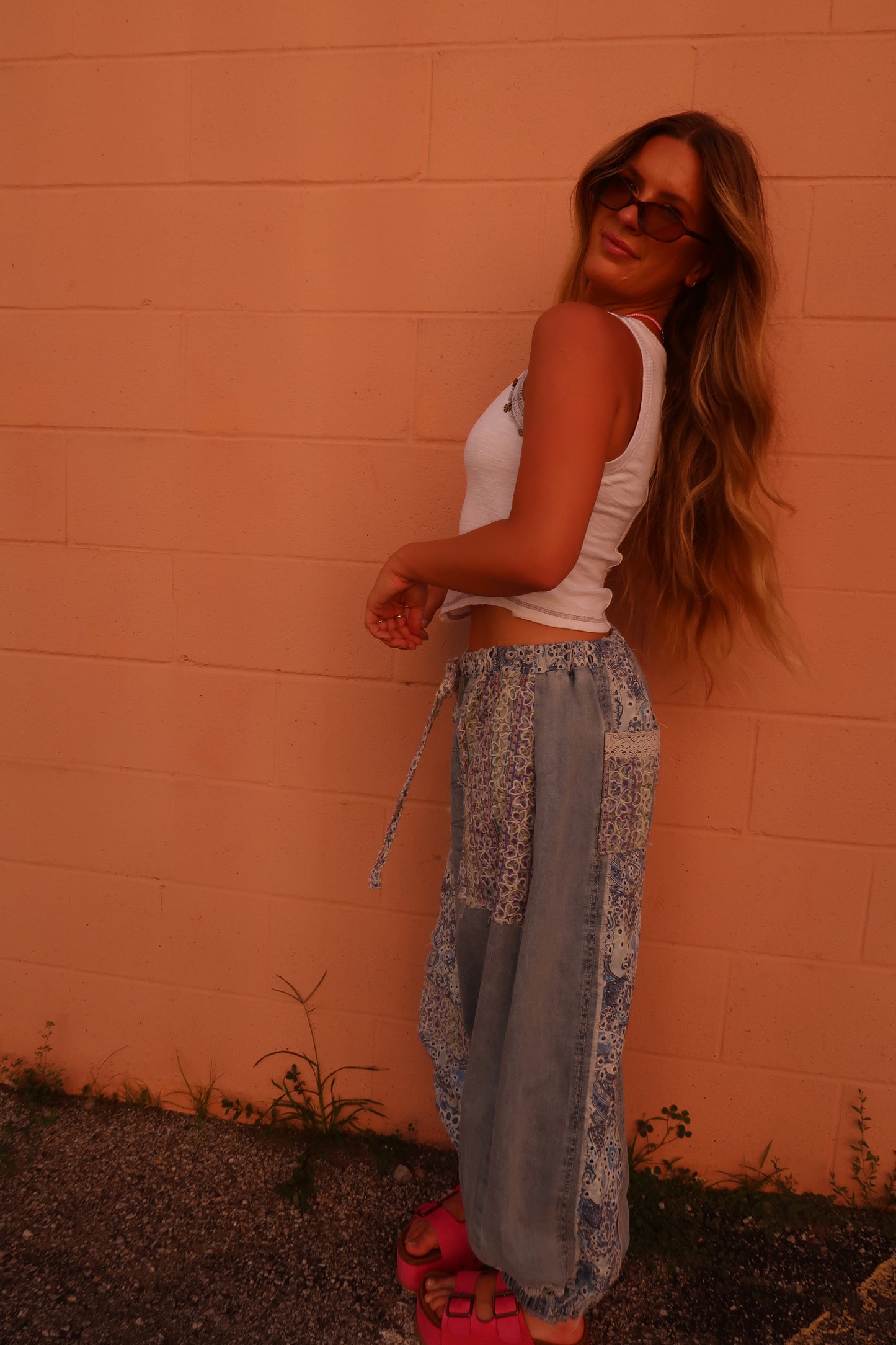 Groovy Gal Patchwork Jogger