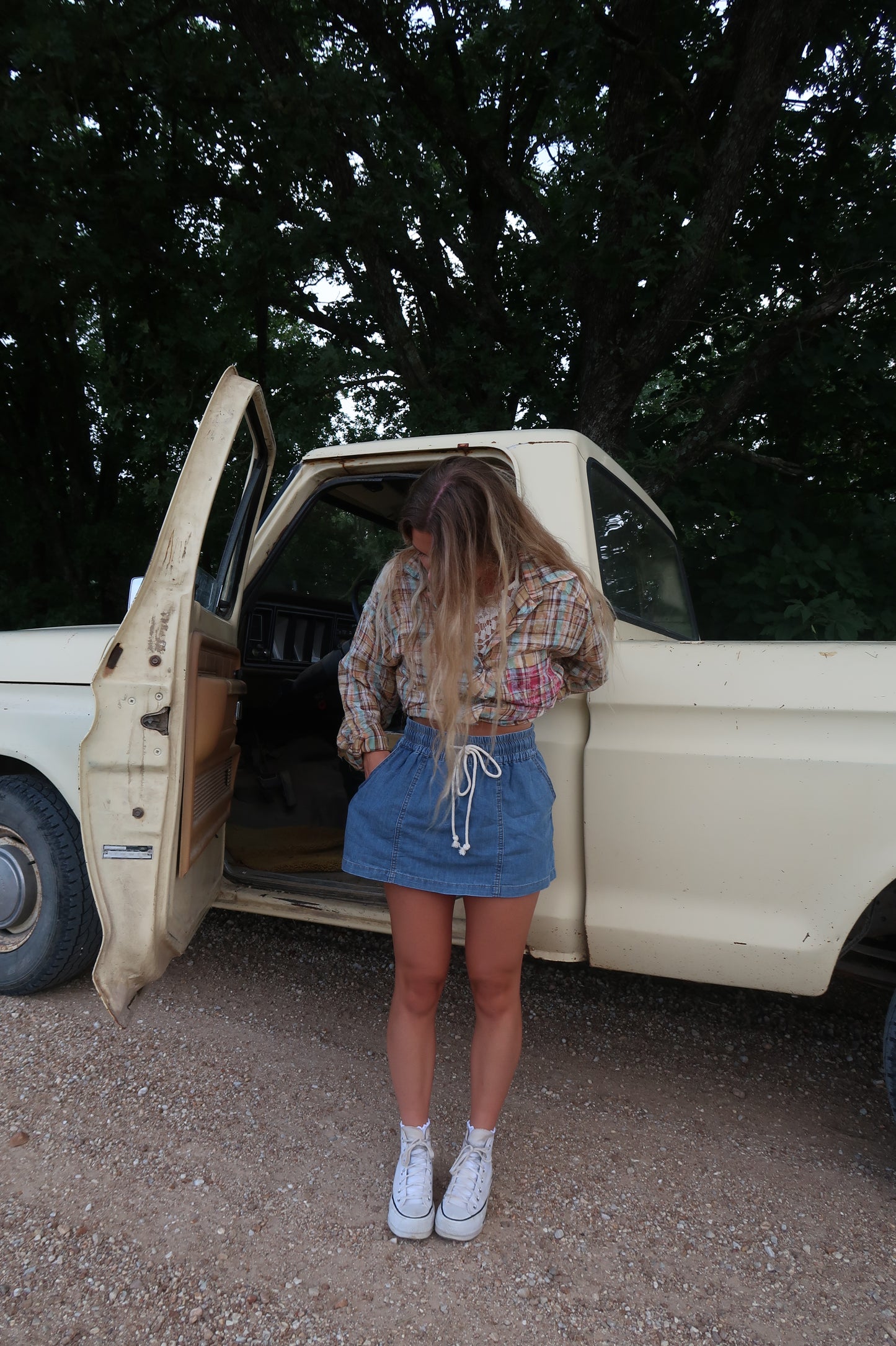Stevie Denim Skort