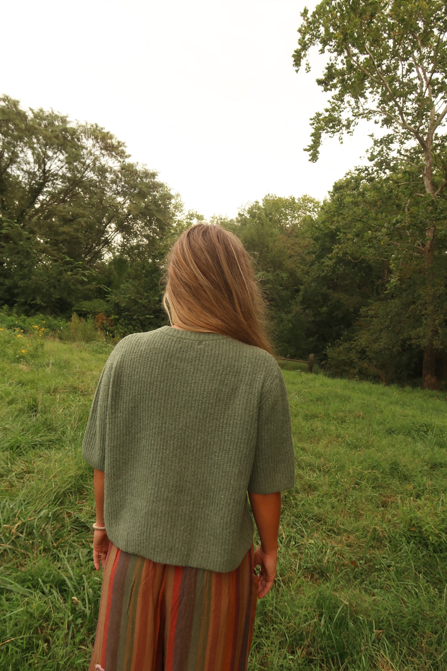 Forest Short Slv Cardi