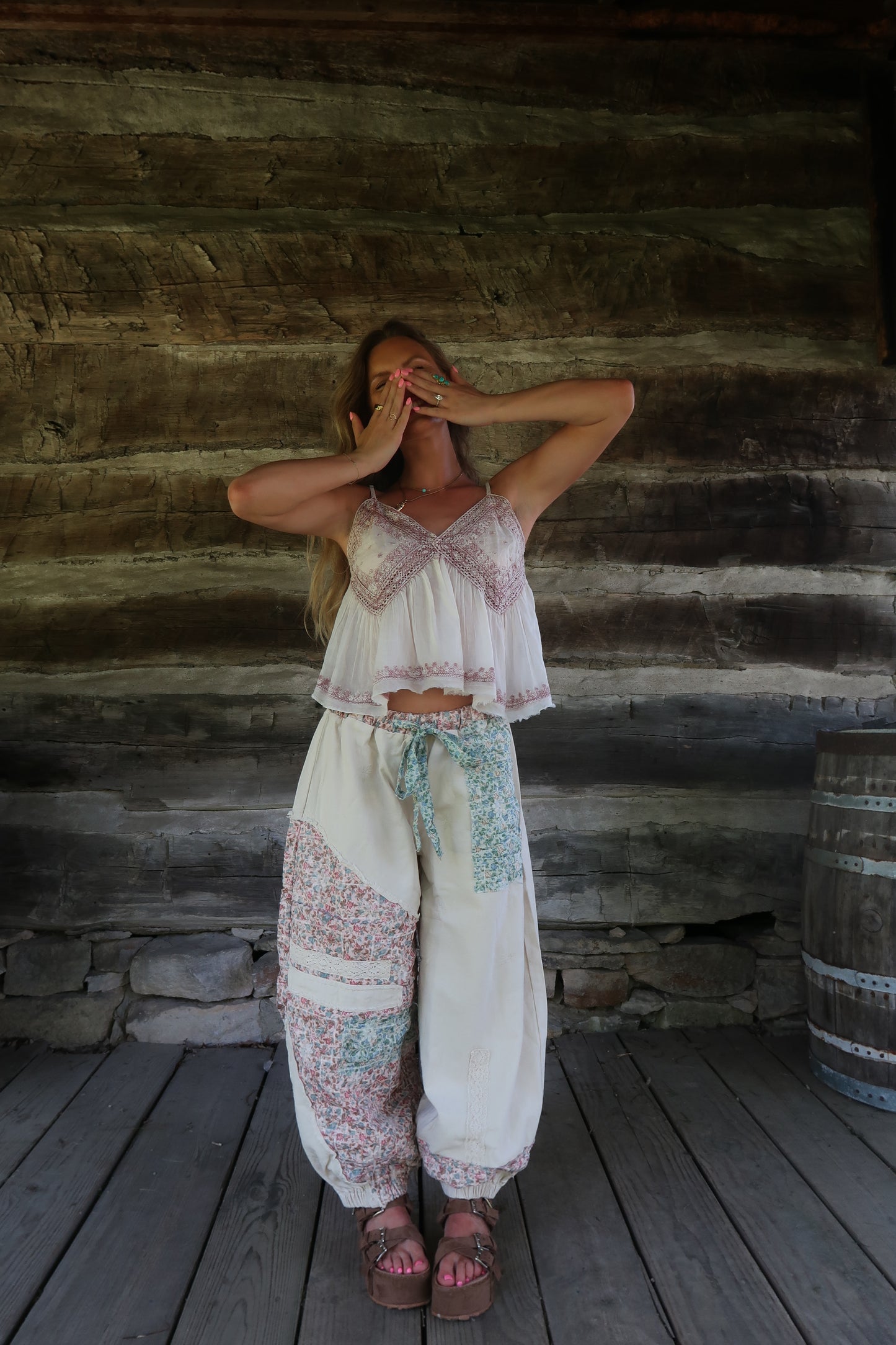 Mauve Arlo Boho Tank