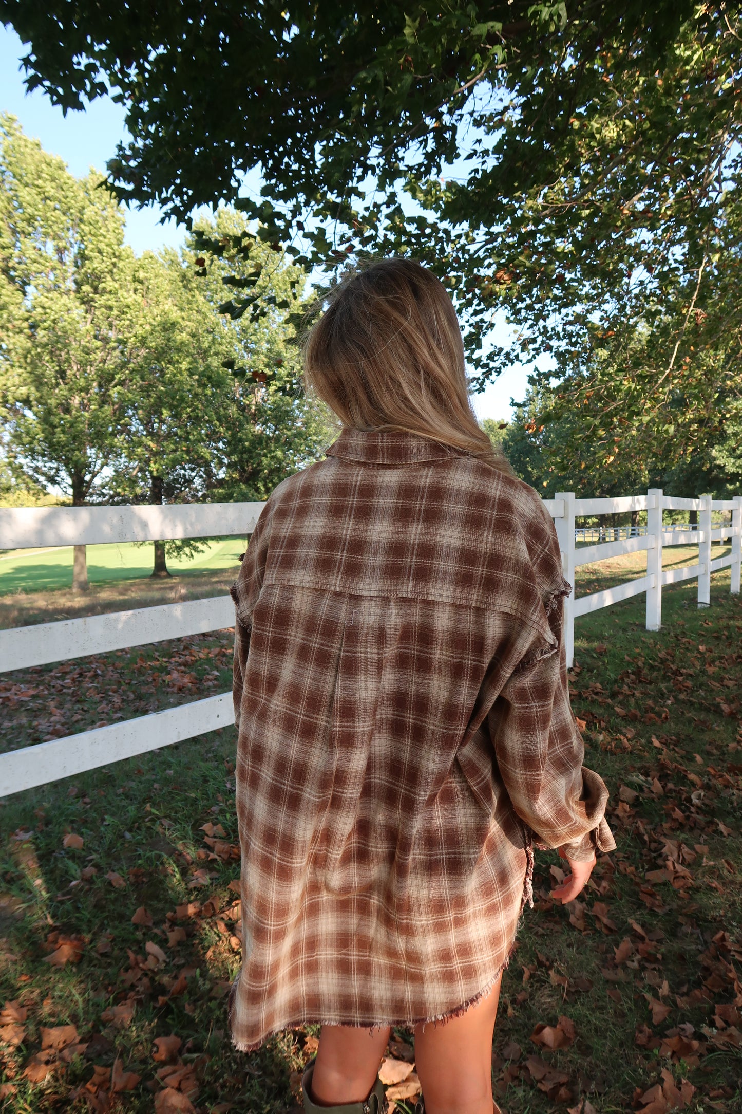 Cider Oversized Flannel