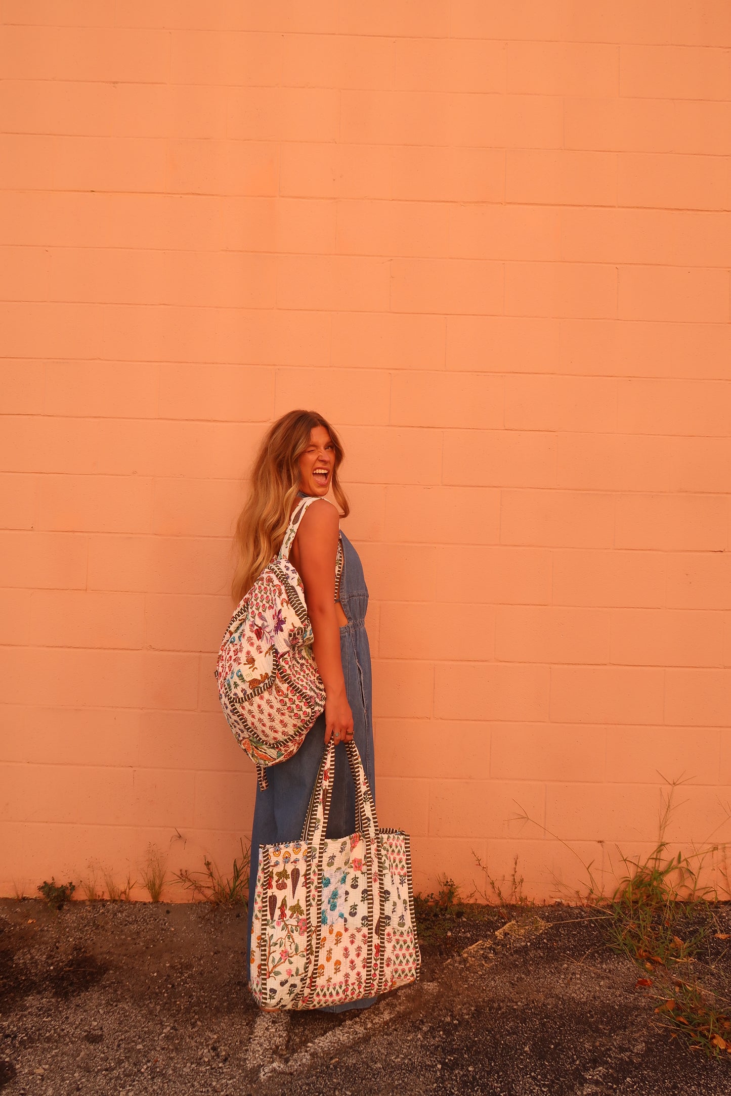 Lottie Quilted Backpack