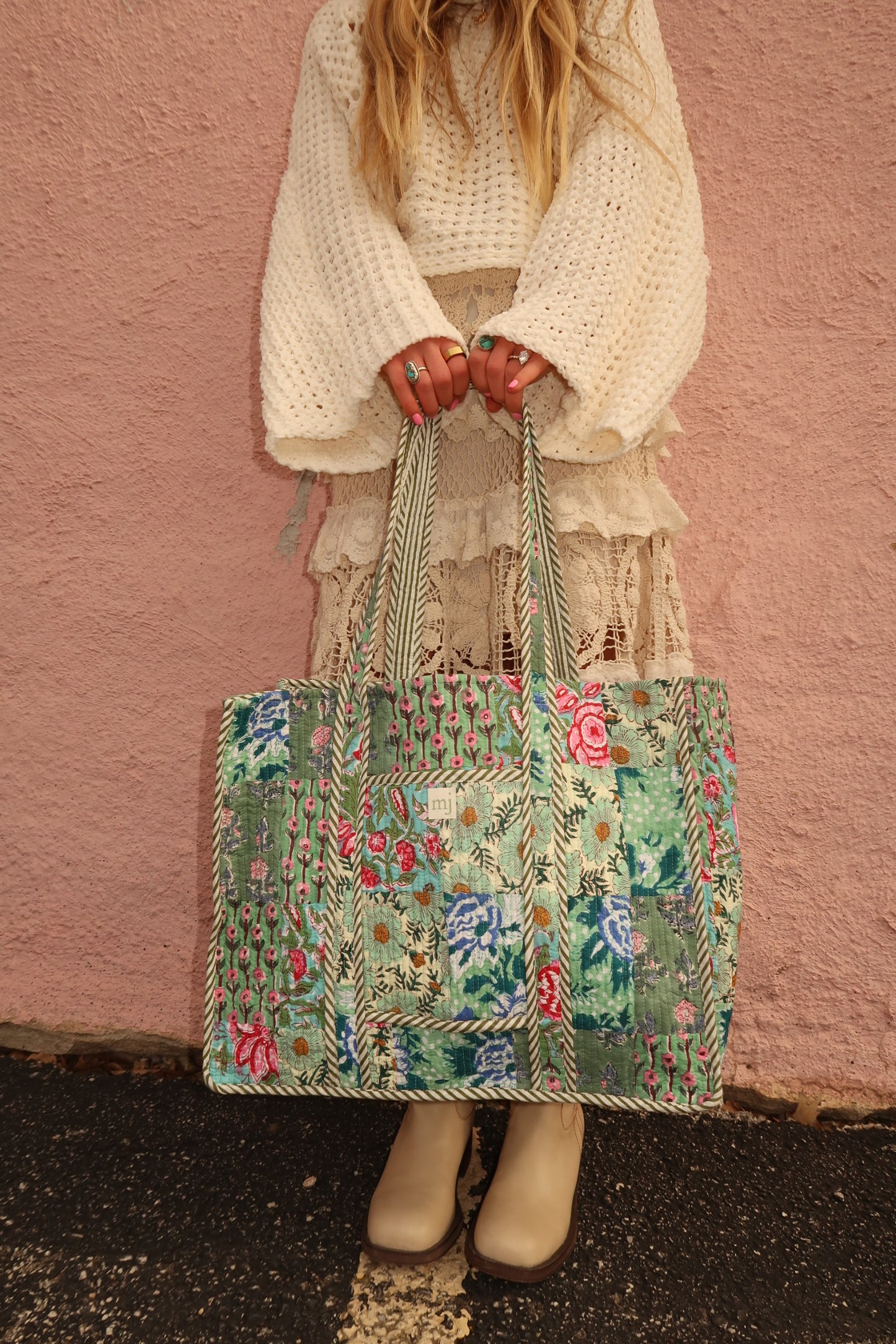 Josi Quilted Tote Bag