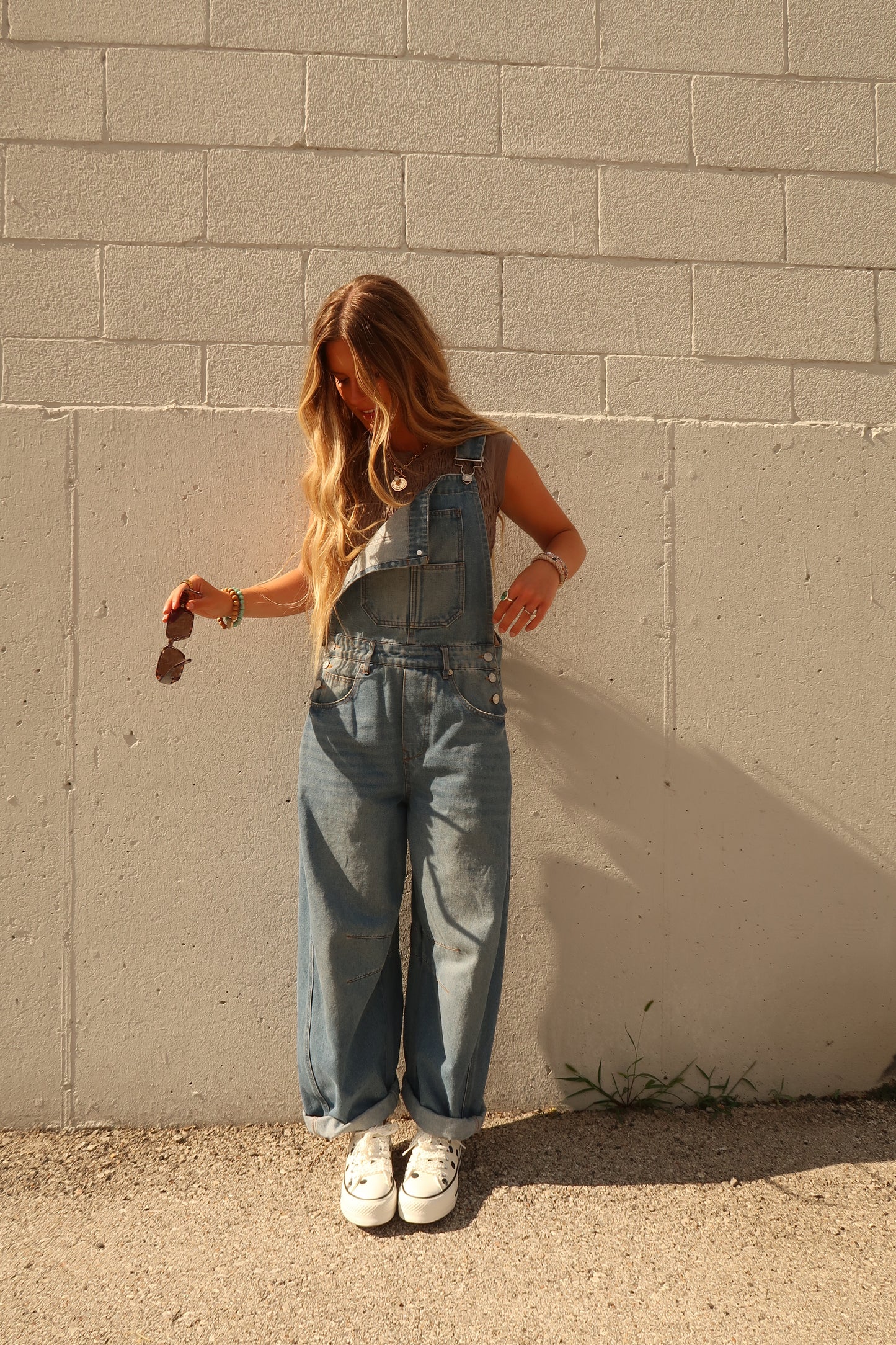 Benny Barrel Leg Overalls