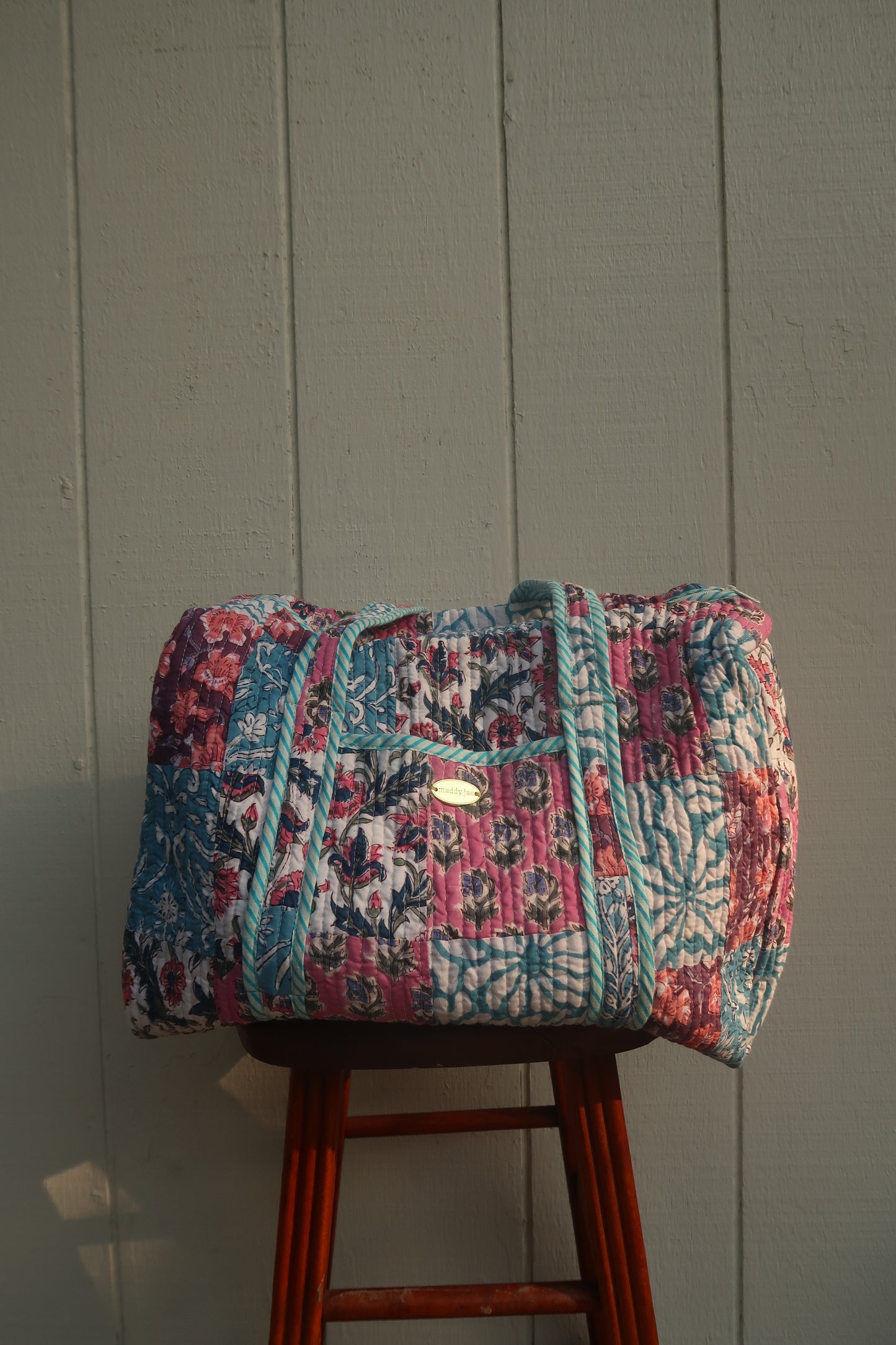 Sylvia Quilted Duffle Bag