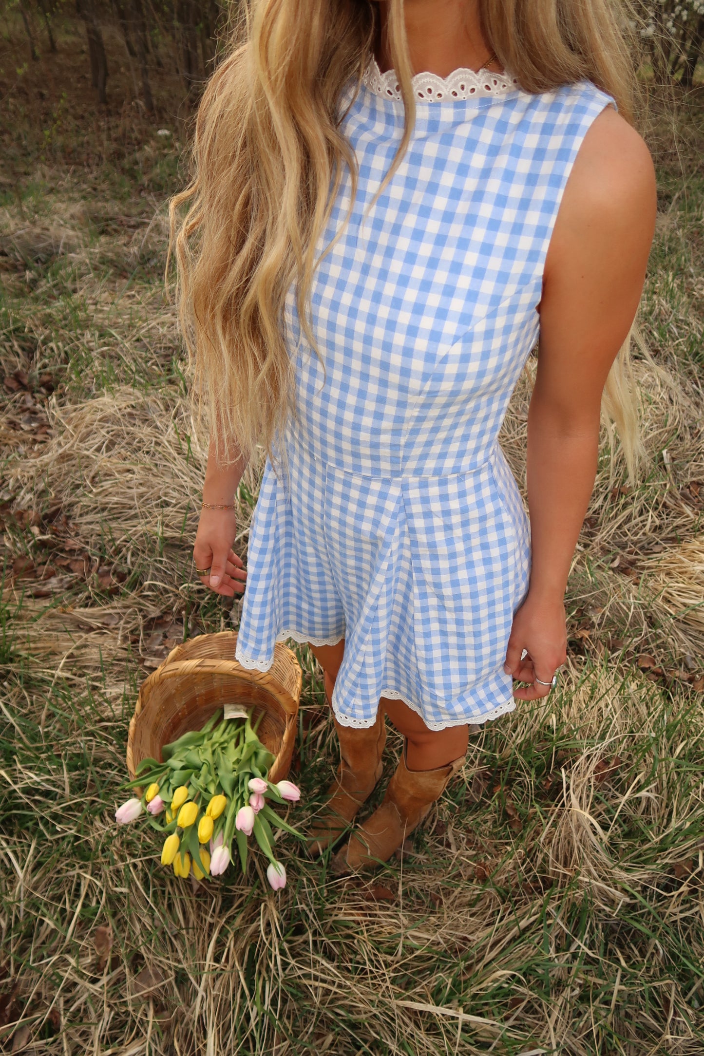 Dorthy Gingham Romper