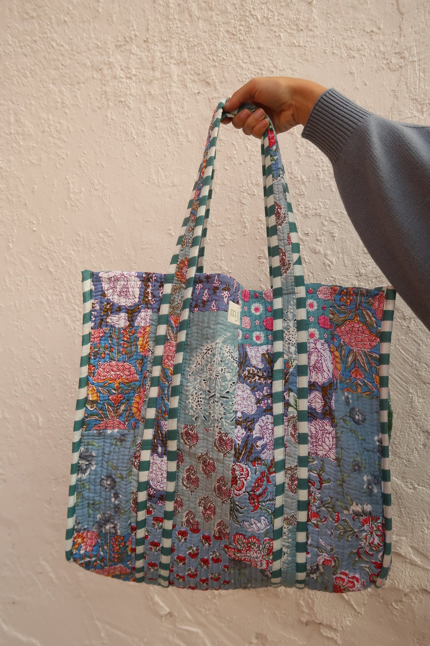 Loretta Quilted Tote Bag