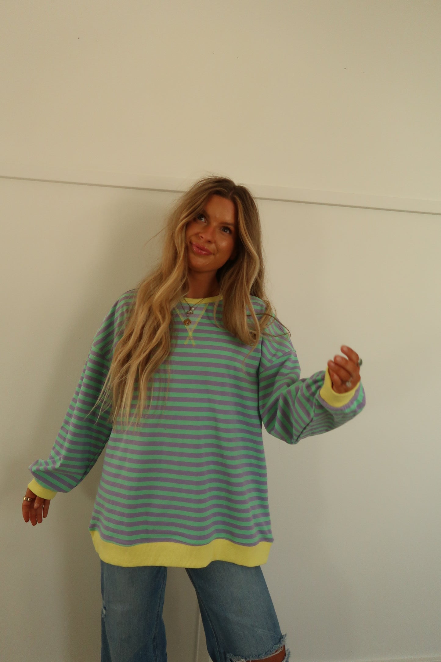 Pop of Color Crewneck