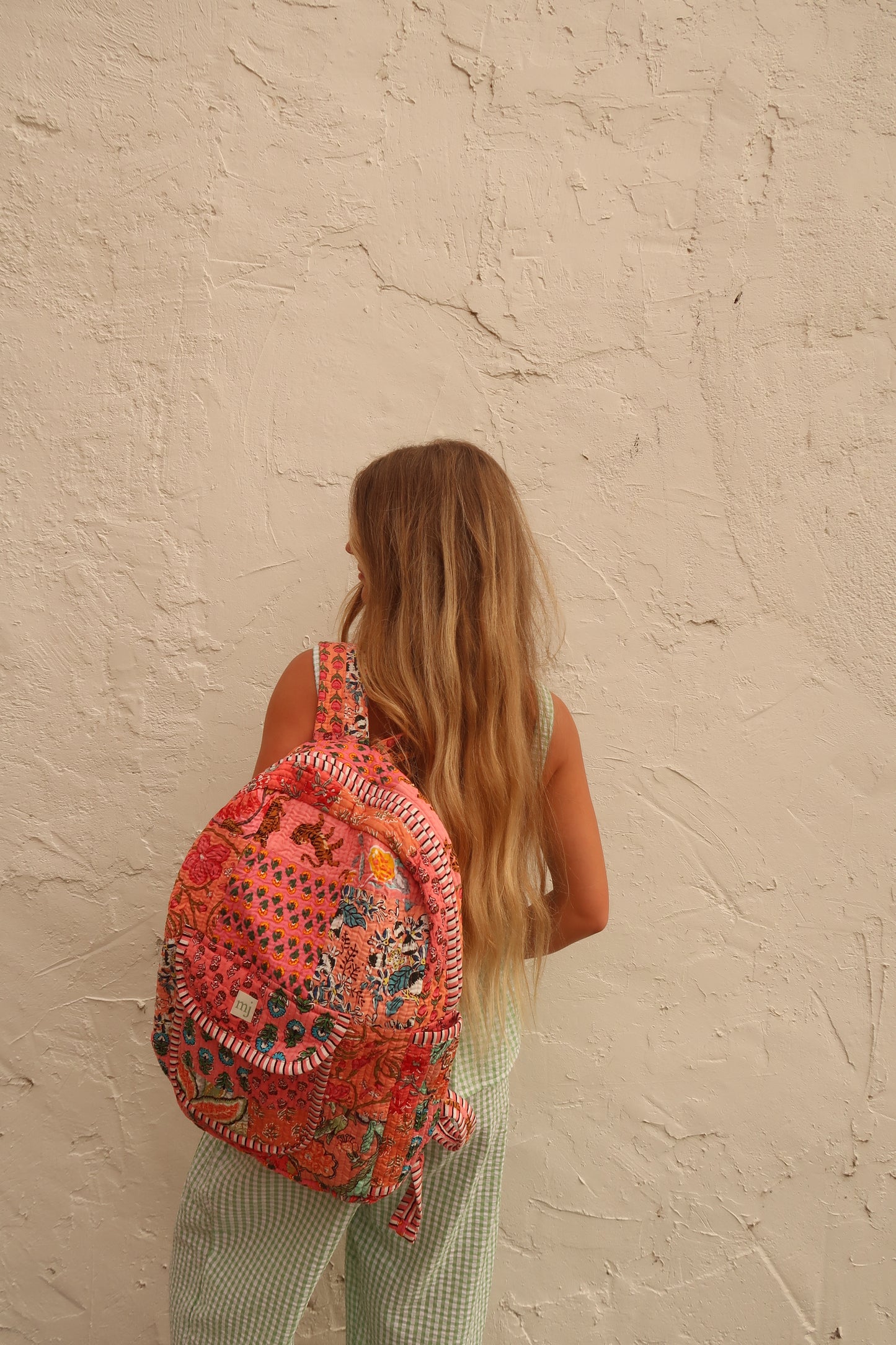 Debbie Quilted Backback