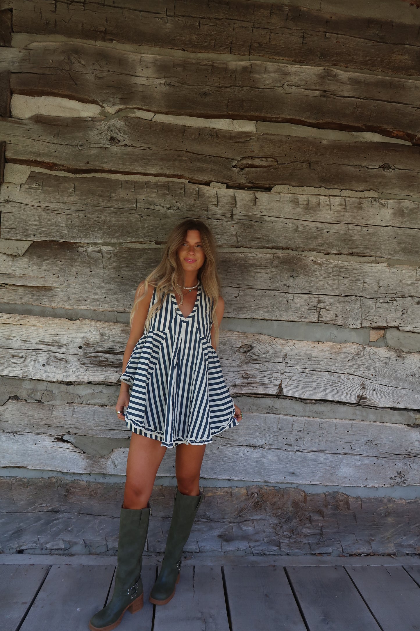Marina Stripe Romper