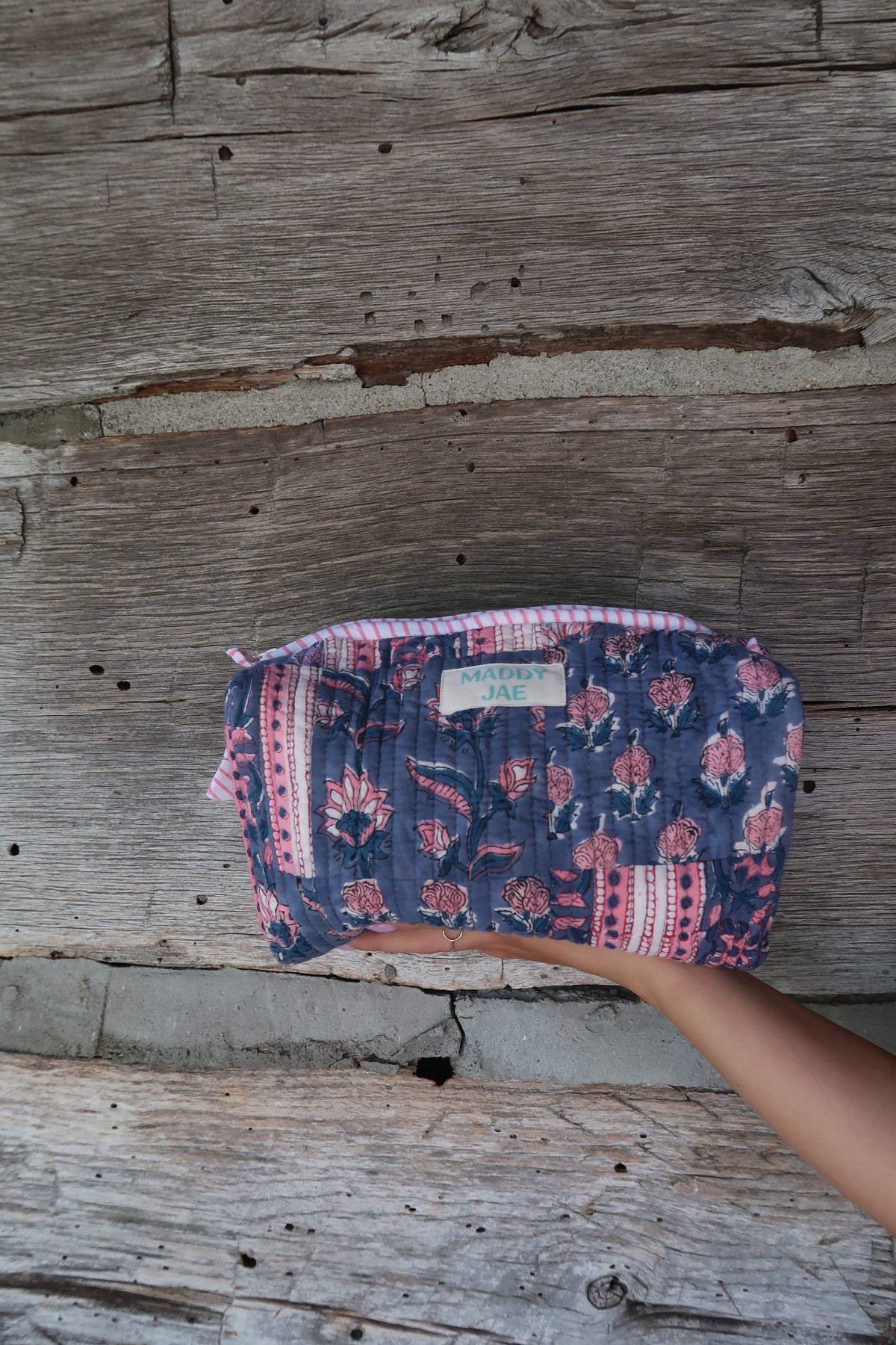Palmer Quilted Cosmetic Bag