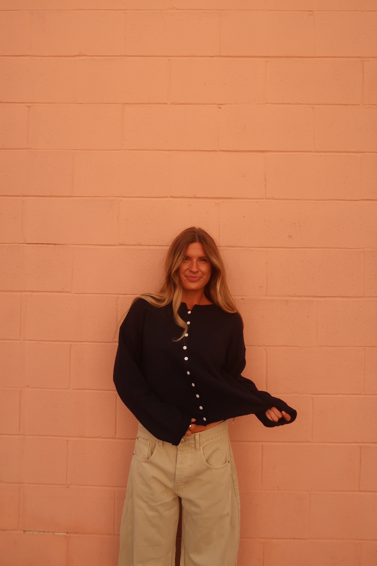 Navy everyday cardi